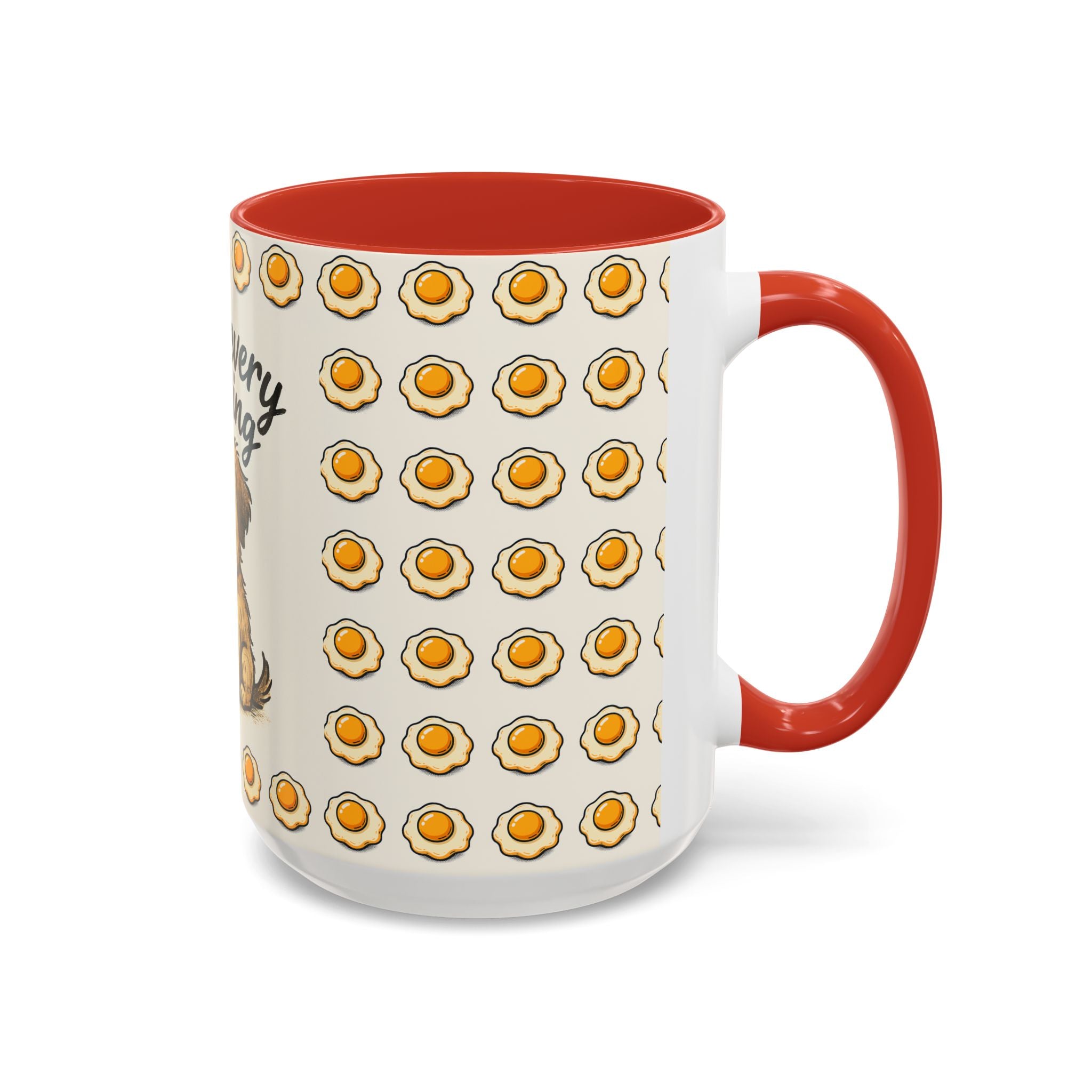 I Hate Every Morning Coffee Mug — Cute Tired Puppy Accent Mug (11/15oz)