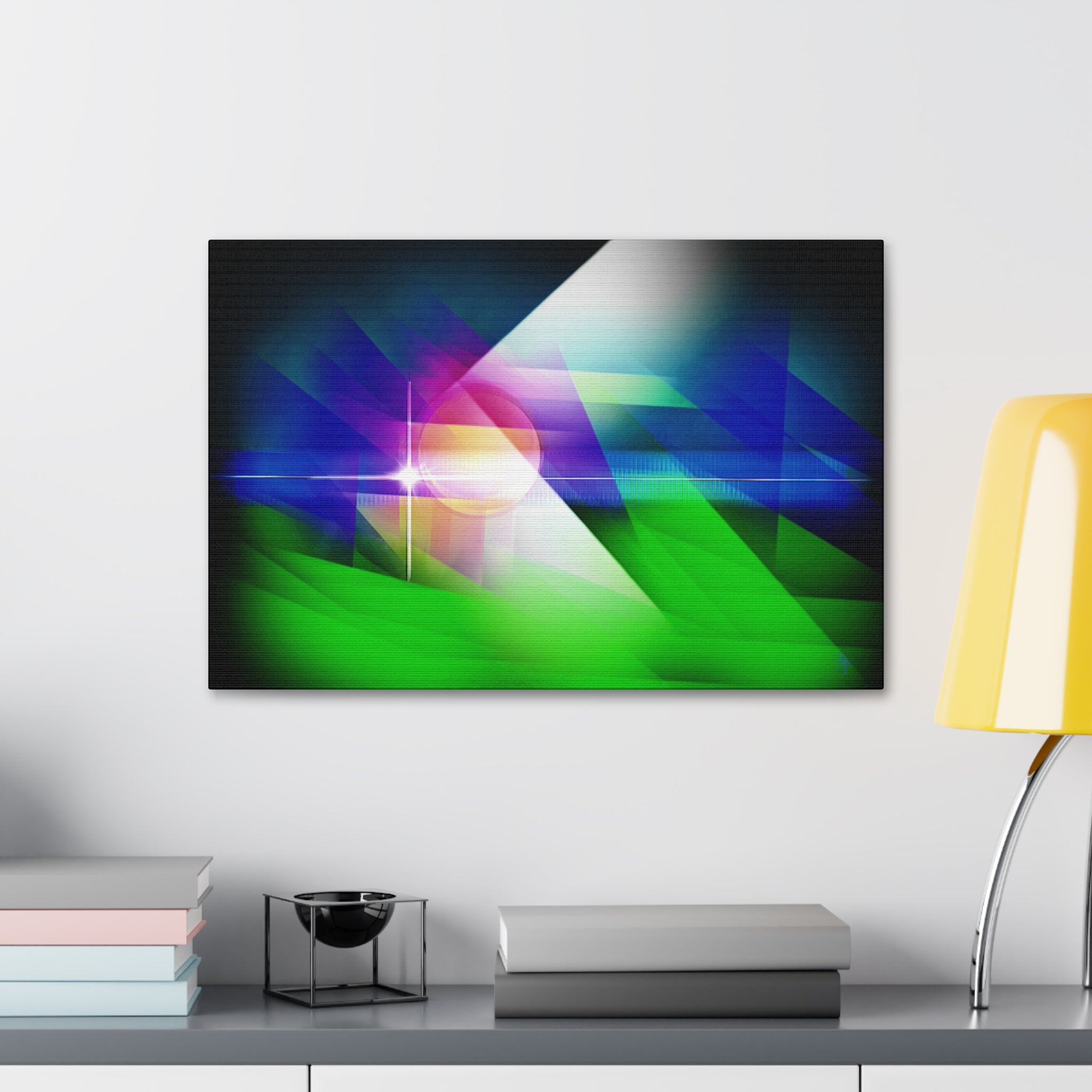 Let There Be Light! Stretched Canvas Wall Art — 1.5" Depth