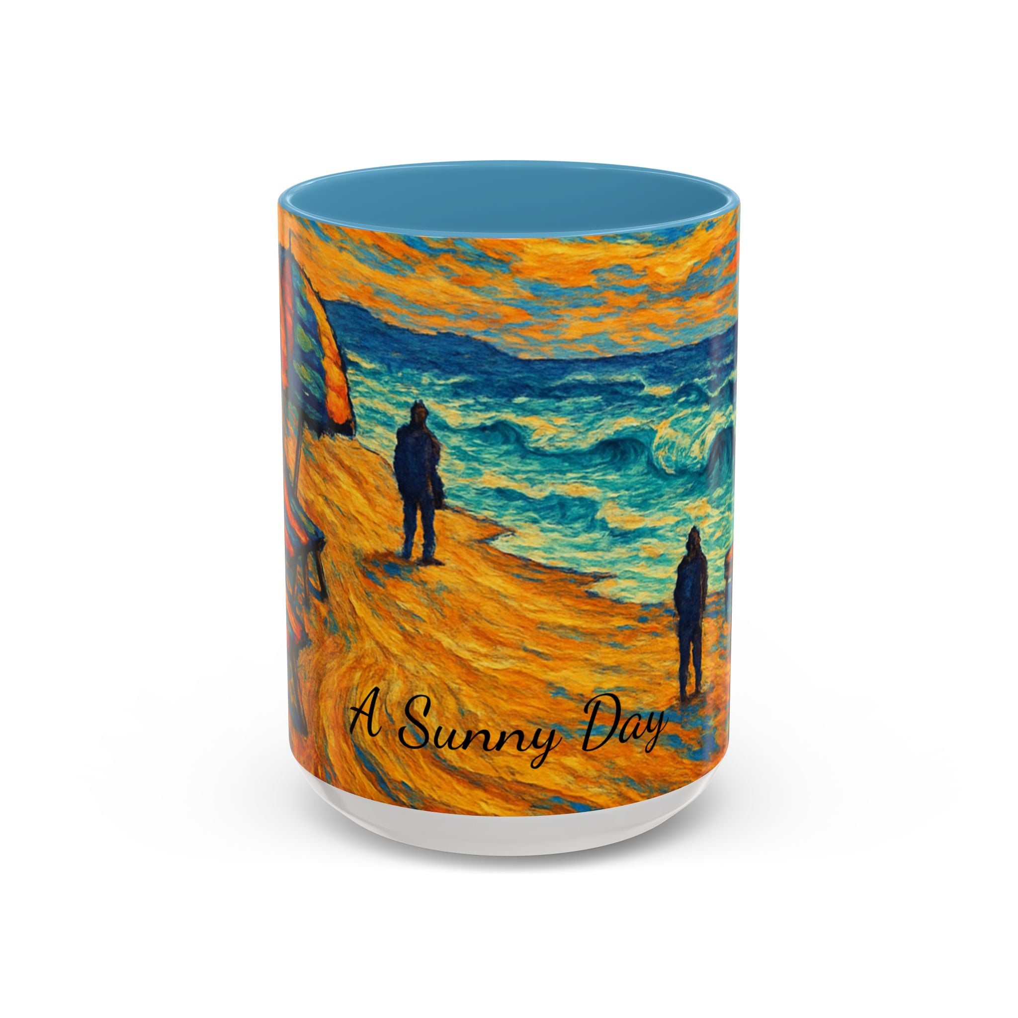 Mug - A Sunny Day Van Gogh Inspired Coffee Mug (11, 15oz)