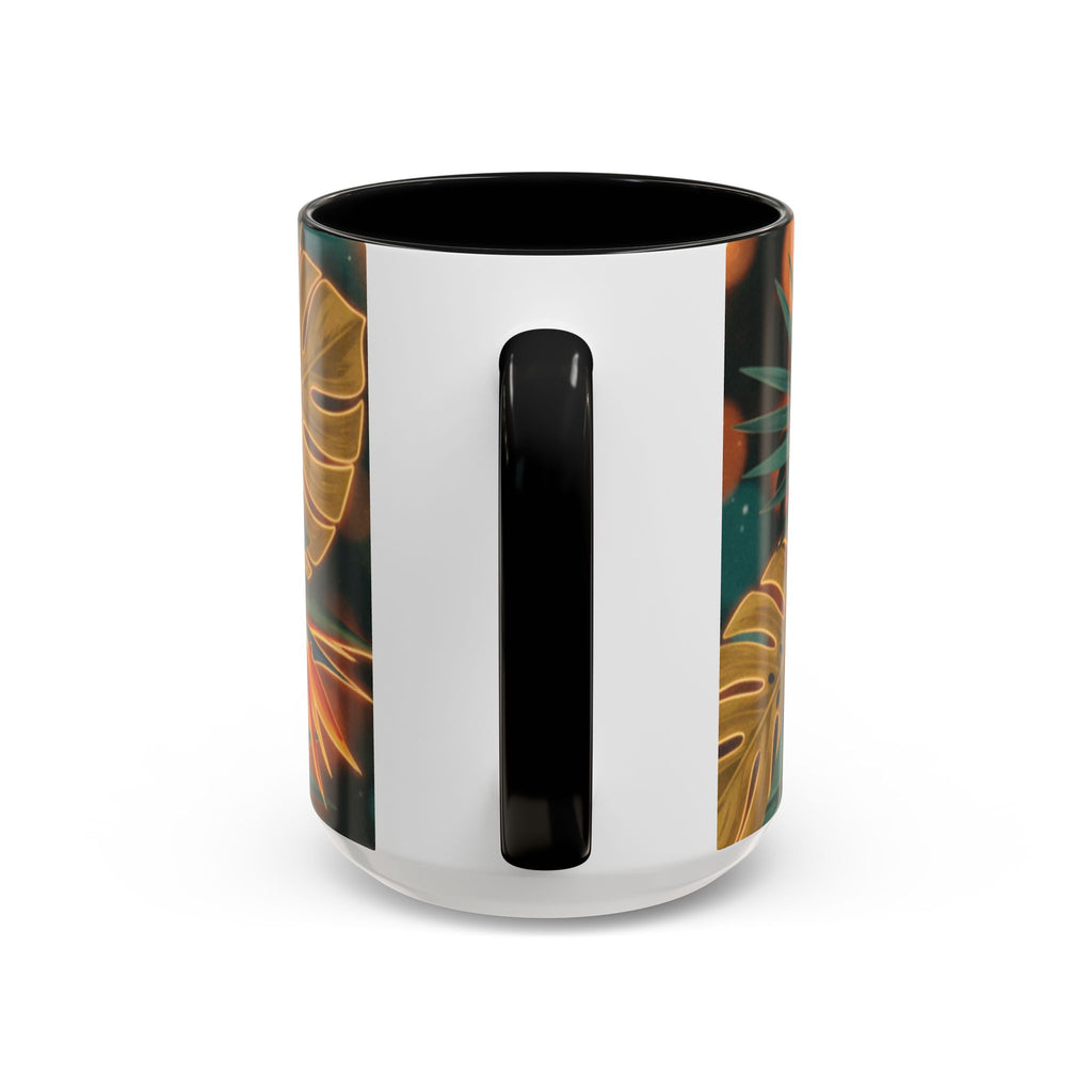 Hibiscus Tropical Coffee Mug — Floral Island Accent Mug (11/15 oz)