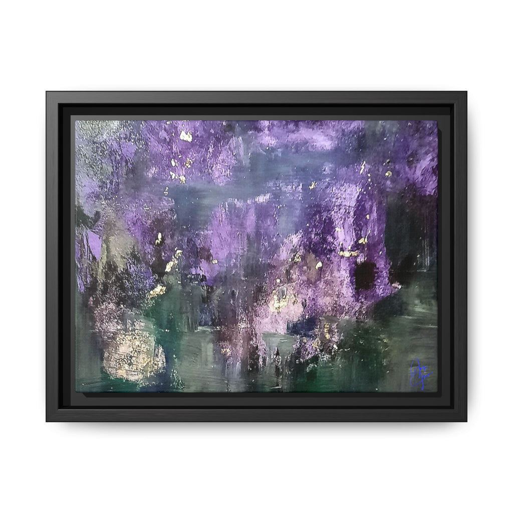Impressionism Vibes Matte Canvas Print (Framed)