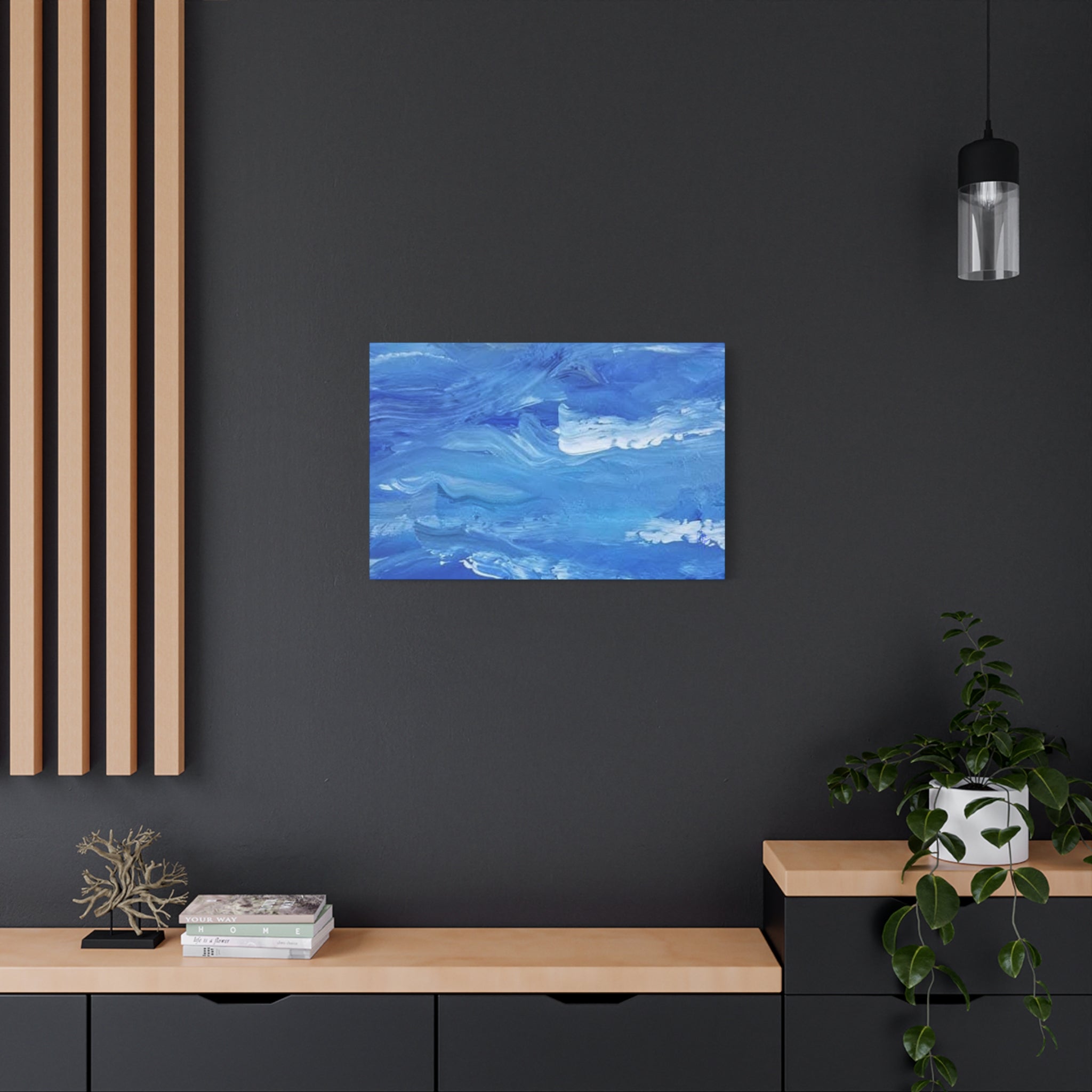 Canvas Wall Art - Blue Ocean Comfort
