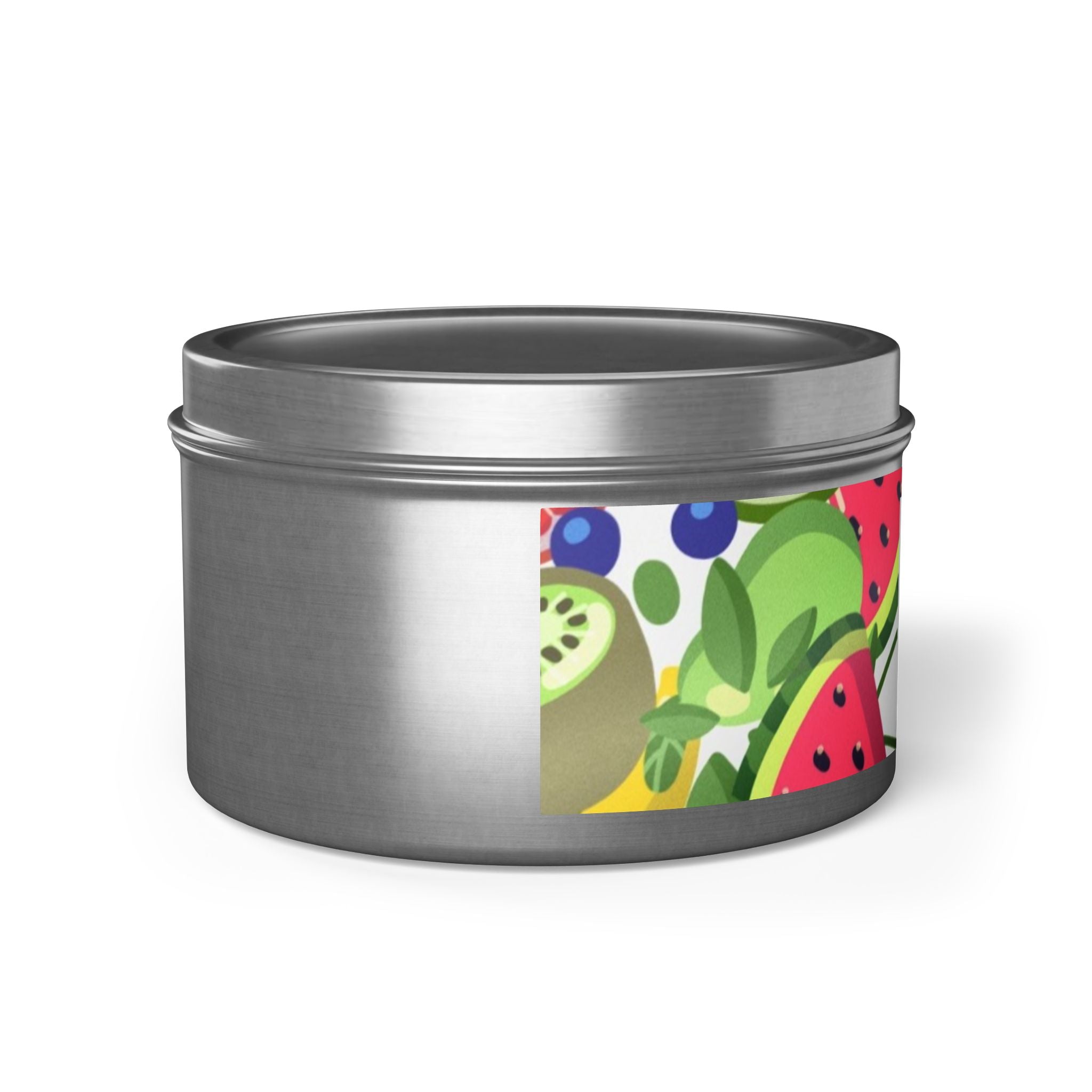 Tin Candle — Angie’s Soul Tropical Fruit Scented Tin Candle