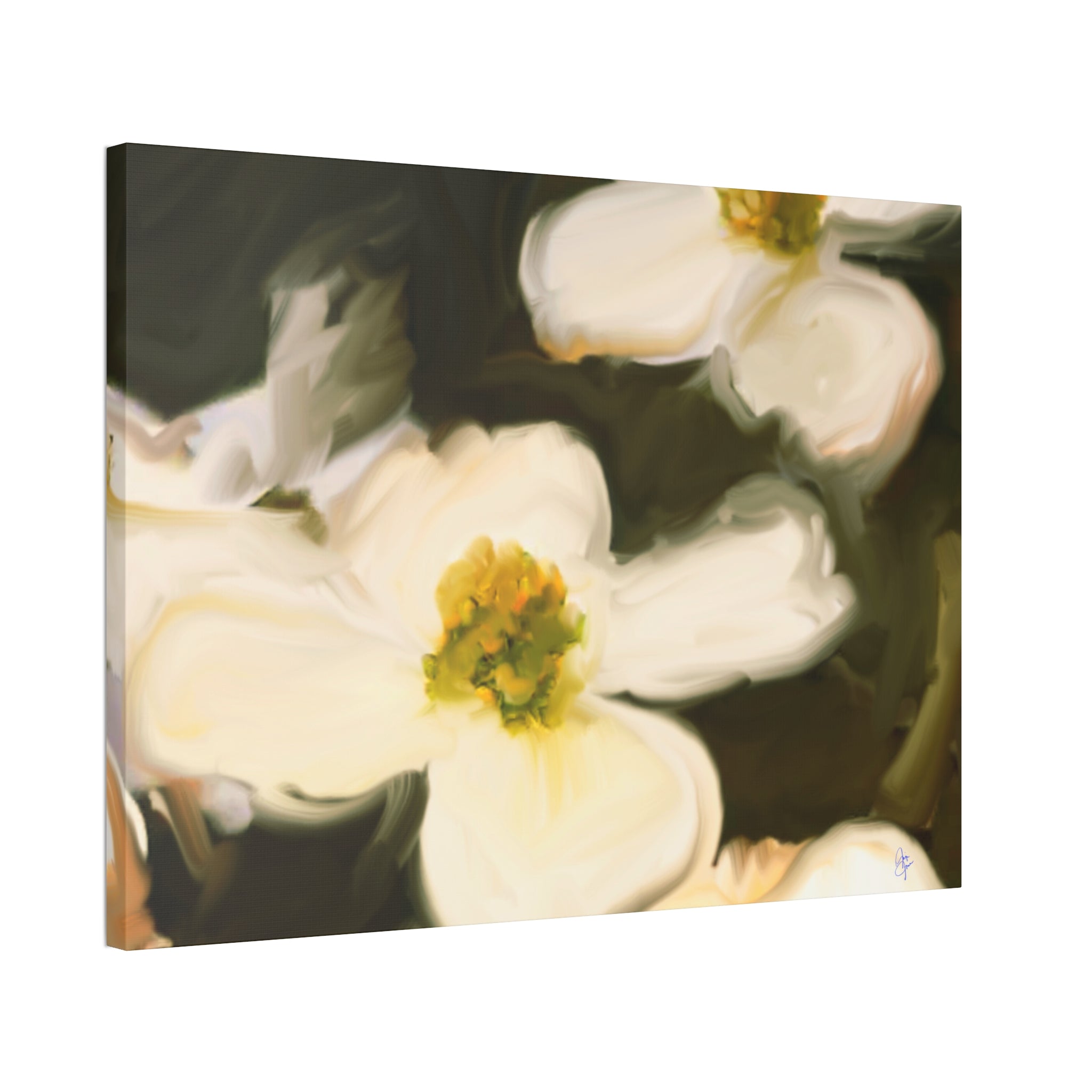 Davey Dogwood Park Palestine TX Canvas Wall Art