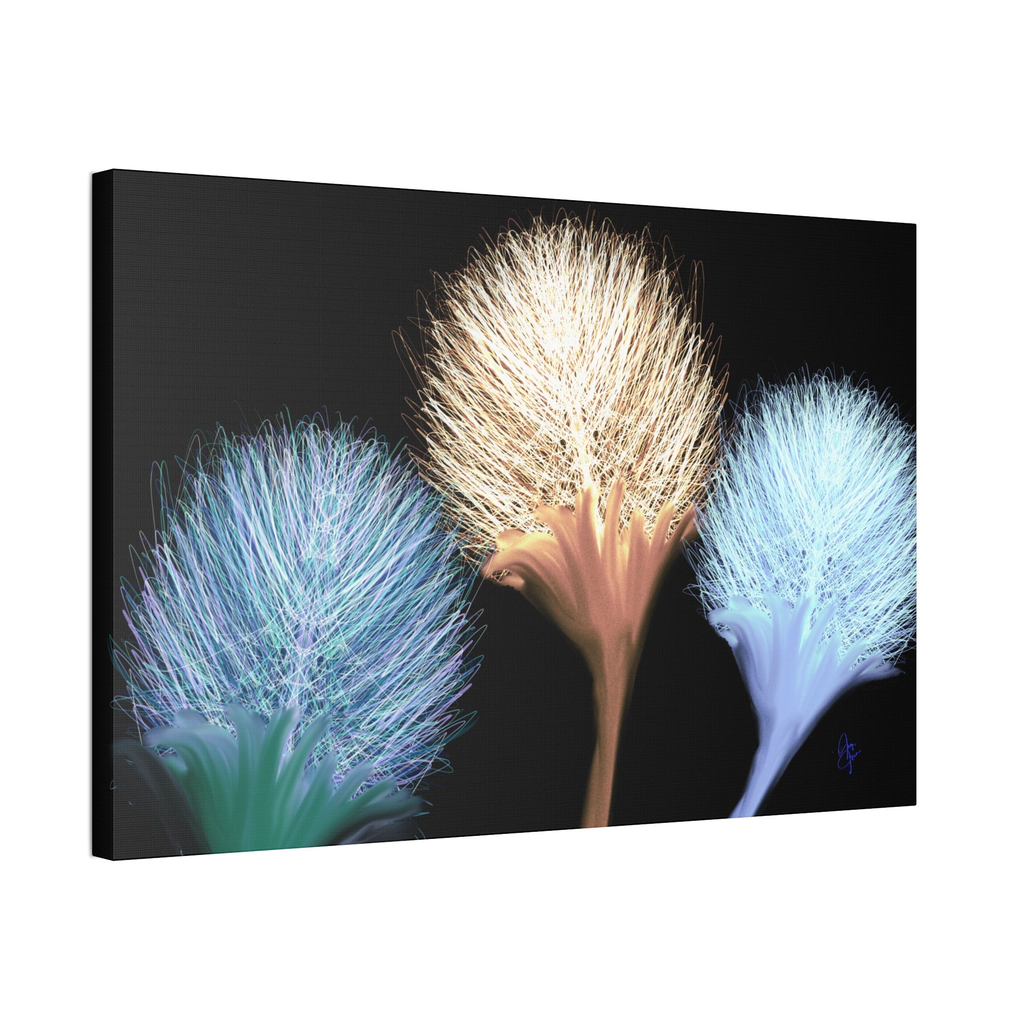 Floral Frond Canvas