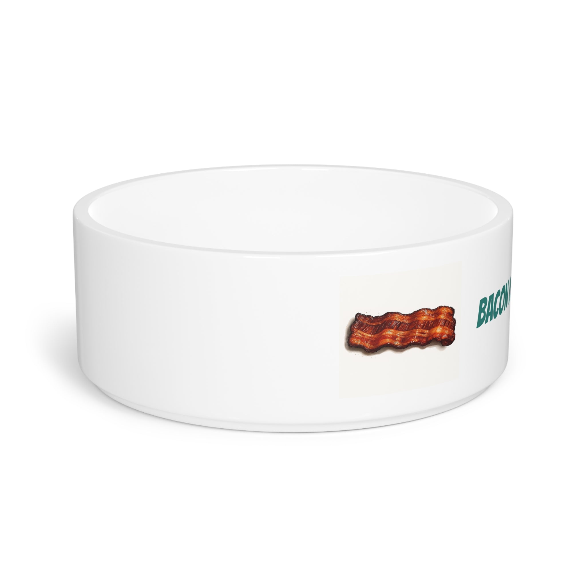 Bacon-Themed Pet Bowl for Dog Lovers