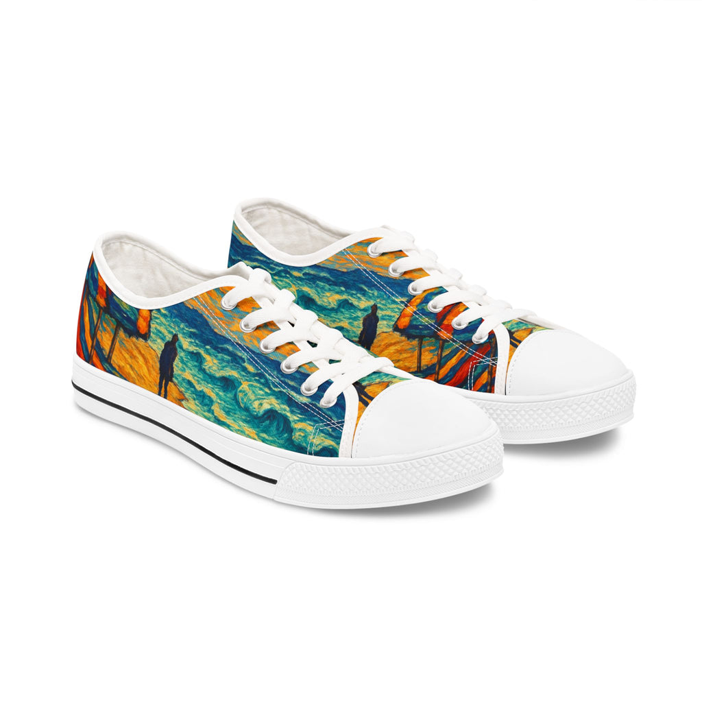 Low Top Sneakers - A Sunny Day Vincent van Gogh Inspired Design