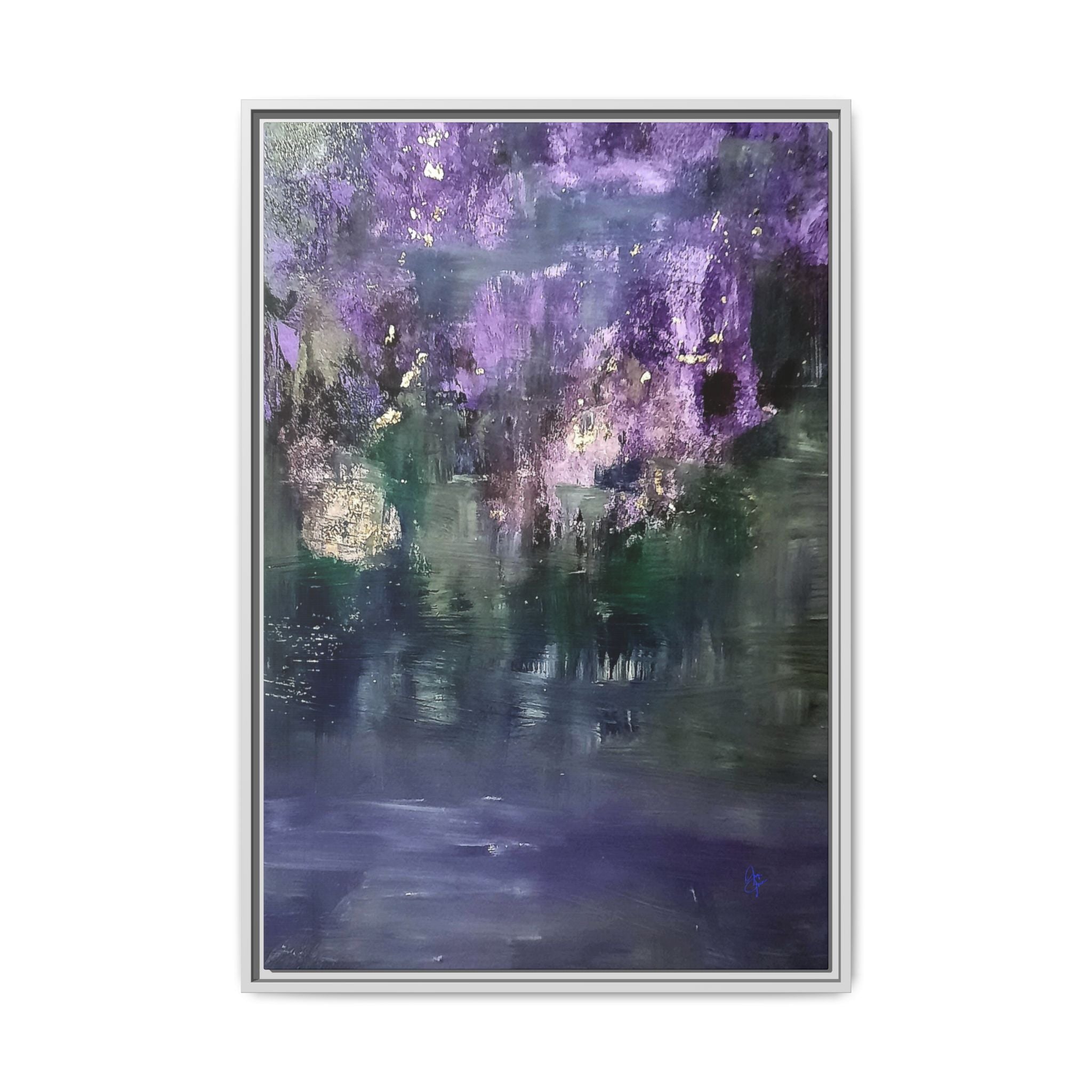 Impressionism Vibes Matte Canvas Print (Framed)