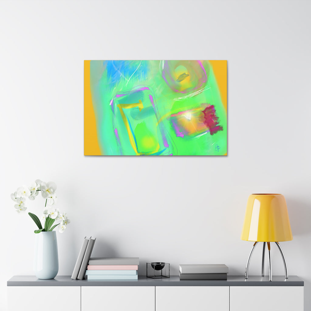 Inspirational Wall Canvas — “Love Is Sometimes Difficult to Recognize”