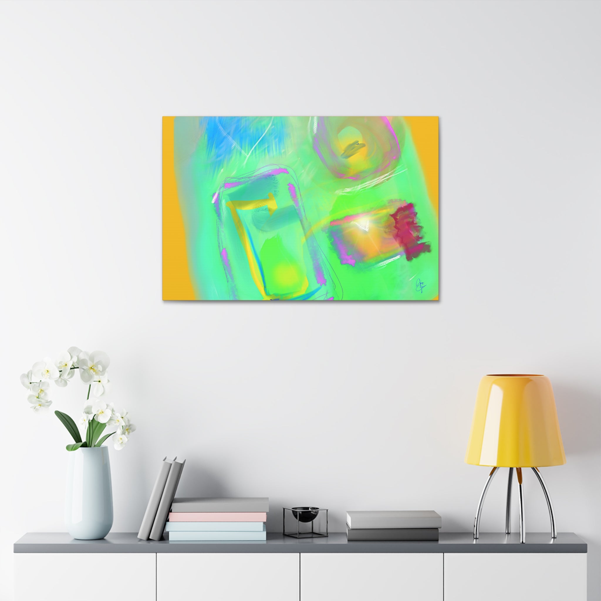 Inspirational Wall Canvas — “Love Is Sometimes Difficult to Recognize”