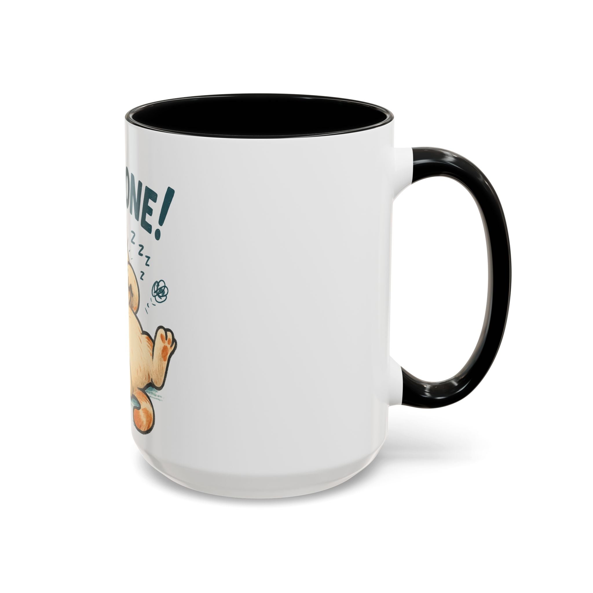 I’m Done! Cat Coffee Mug — Funny Sleepy Cat Accent Mug (11/15oz)