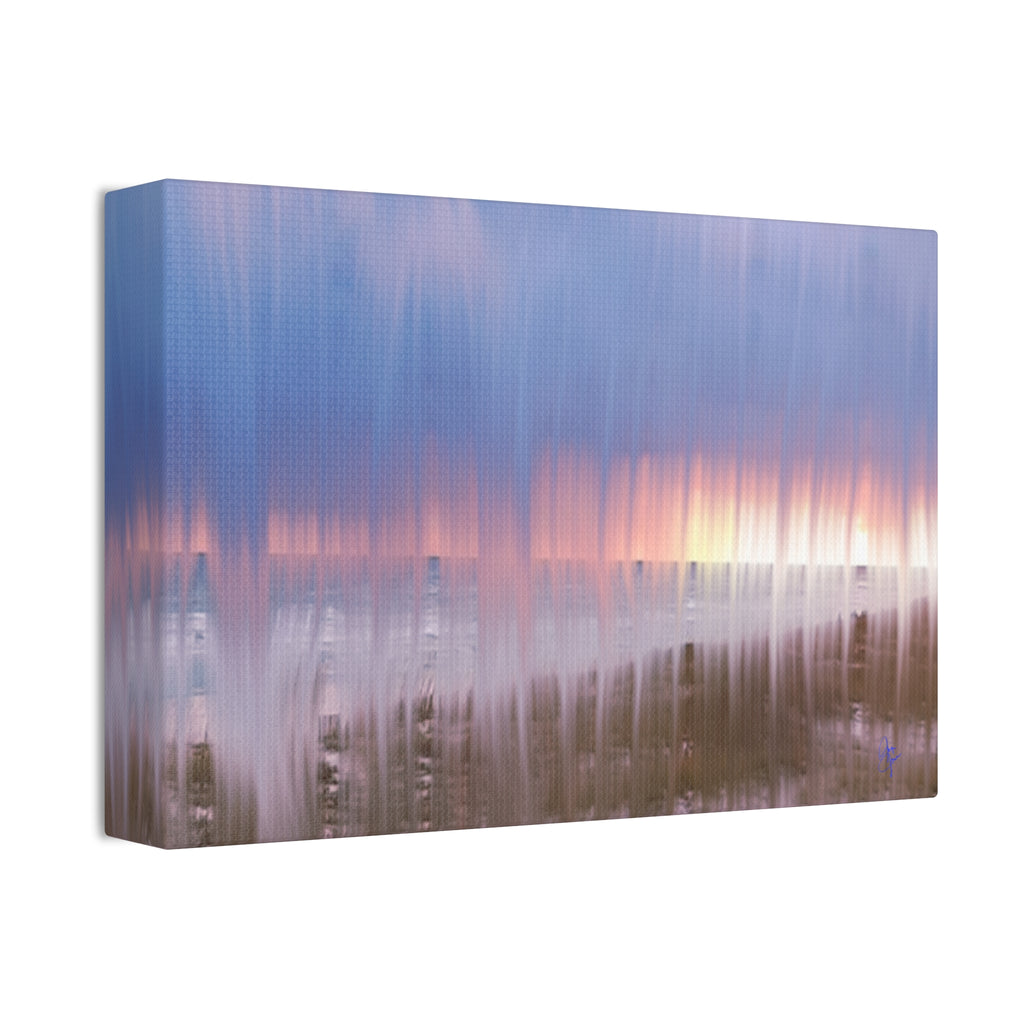 Abstract Sunset Canvas Print — Stretched 1.5"