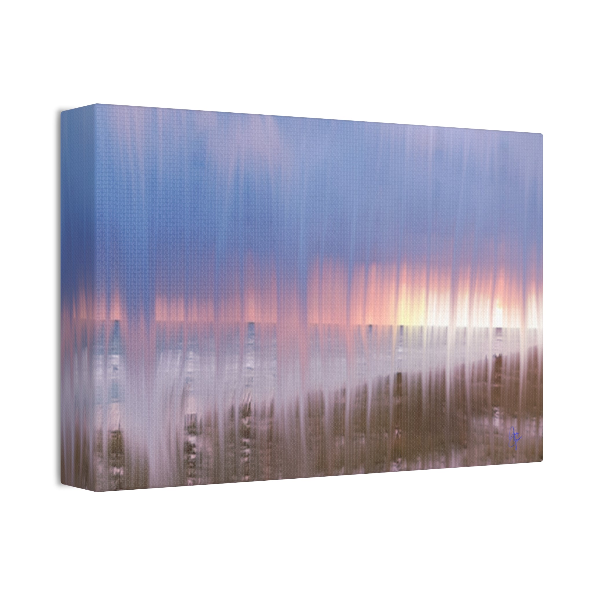 Abstract Sunset Canvas Print — Stretched 1.5"