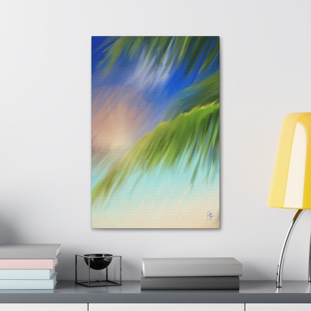 Abstract Seascape Canvas