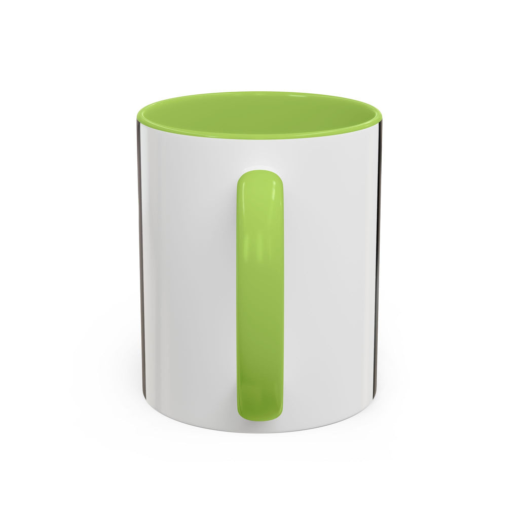 Abstract 'Live Your Life' Accent Coffee Mug — Colorful Artistic Ceramic Mug (11/15oz)
