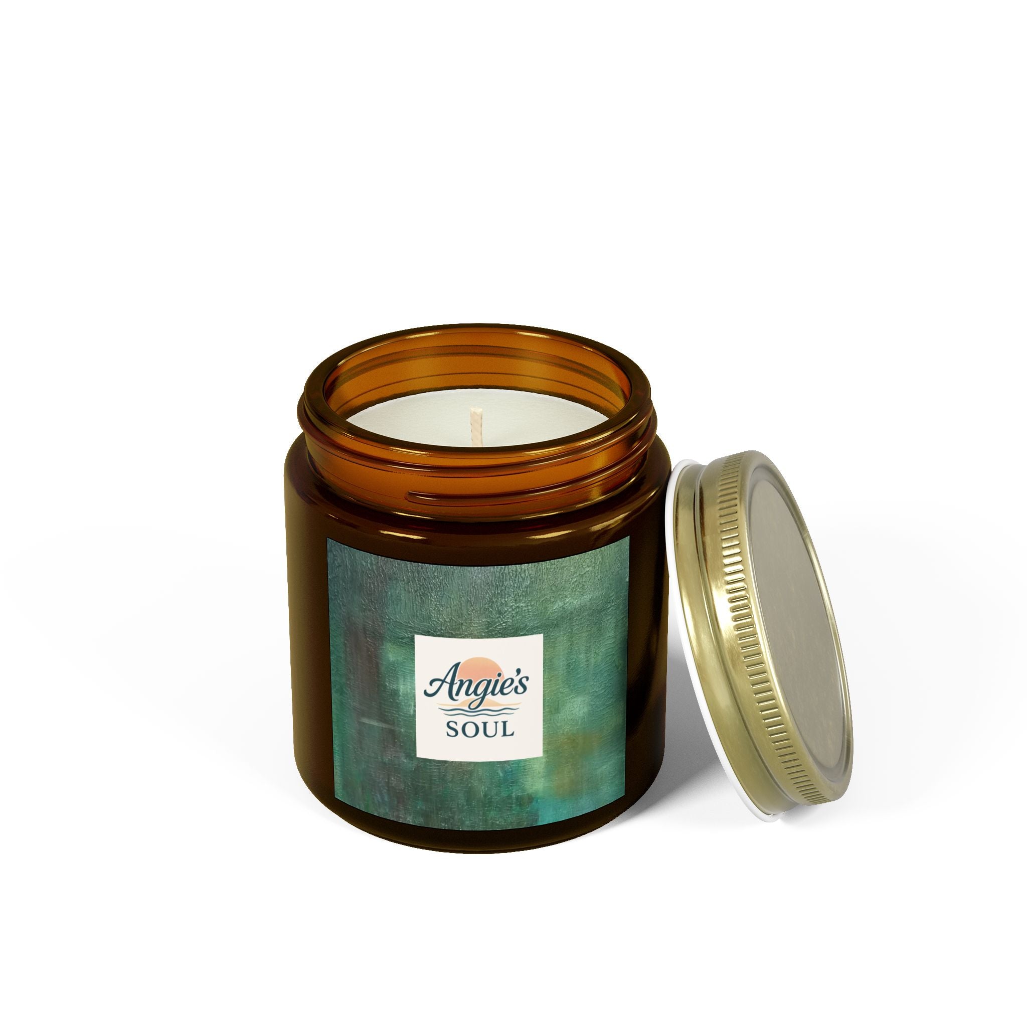 Scented Candles - Coconut Apricot Bliss for Relaxation and Wellness