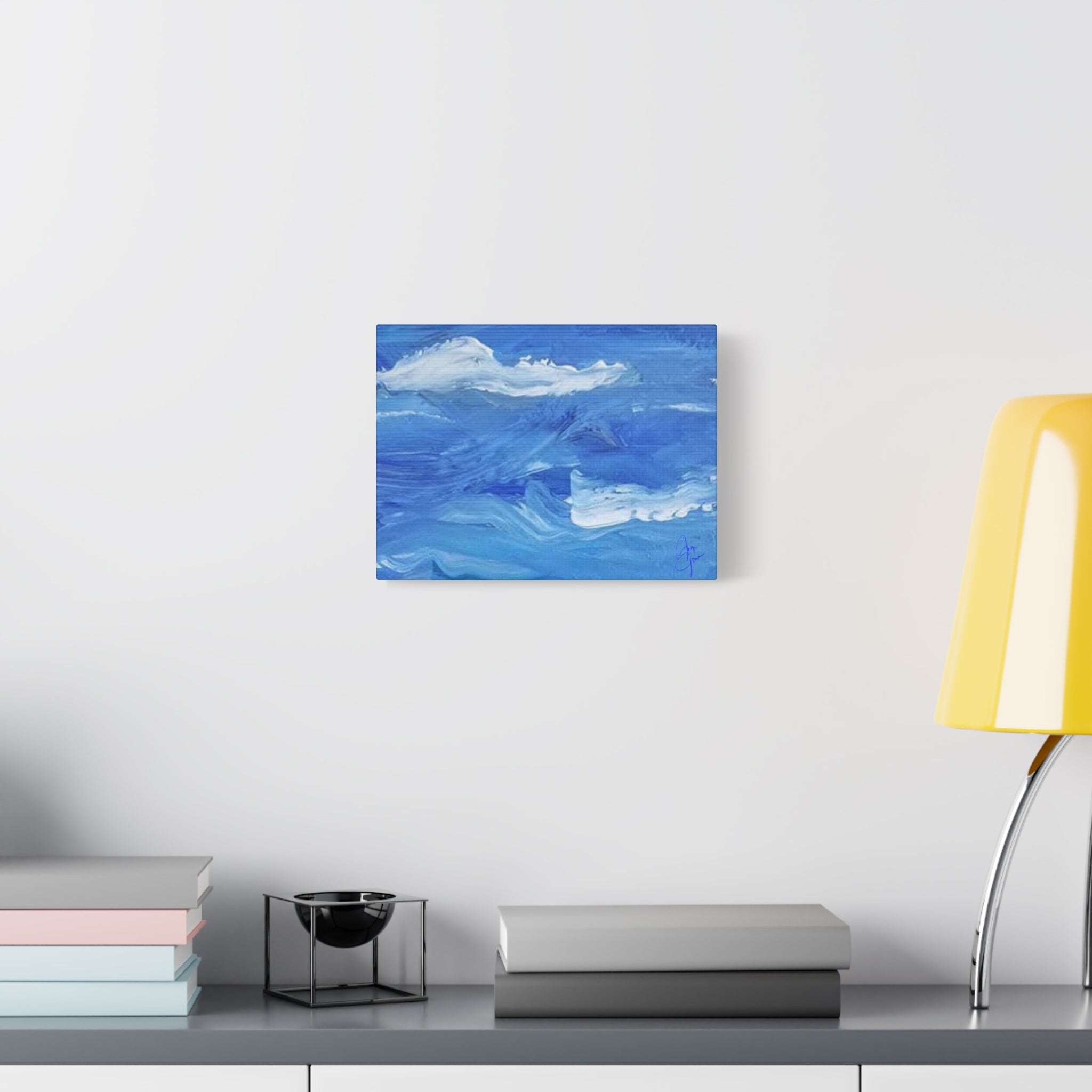 Canvas Wall Art - Blue Ocean Comfort