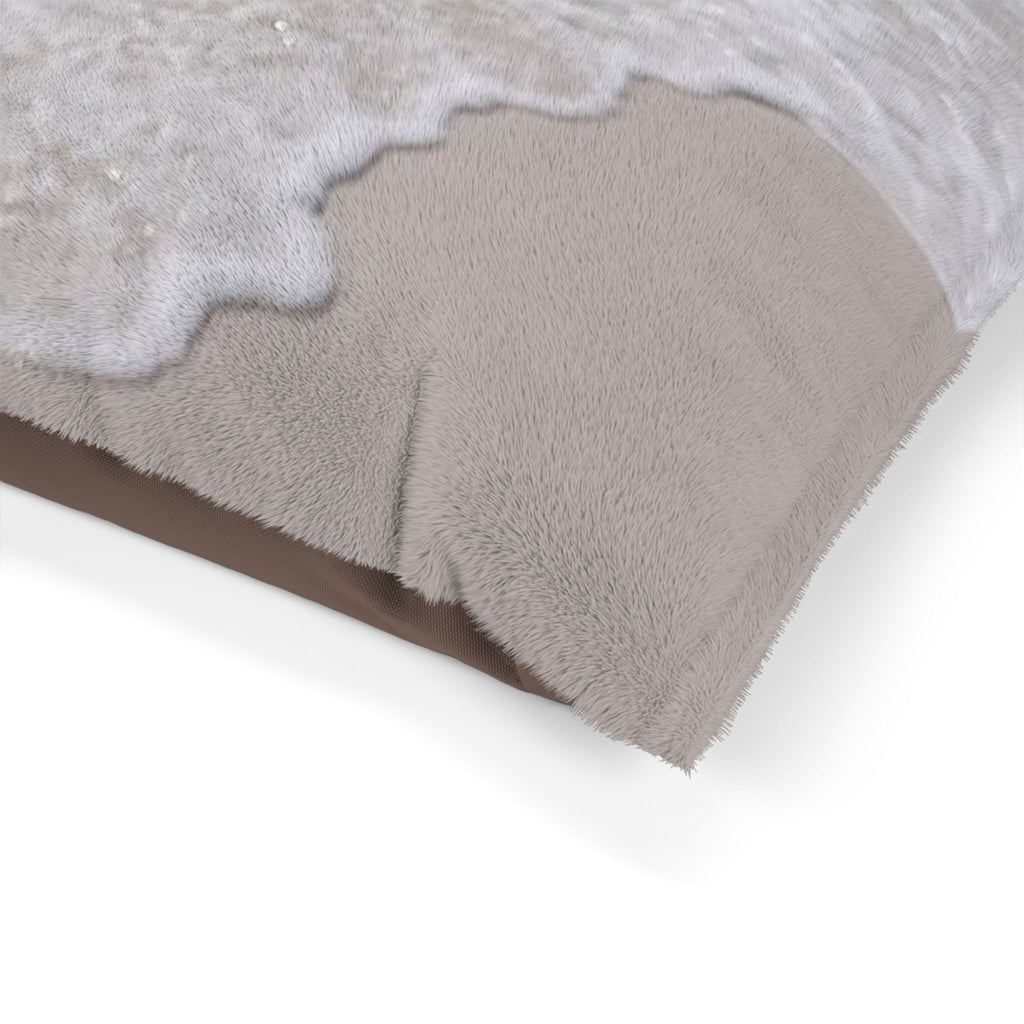 Coastal Bliss Pet Bed - Soft, Beach-Inspired Dog Mattress