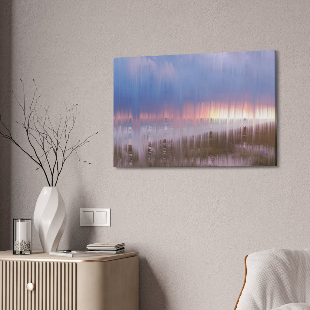 Abstract Sunset Canvas Print — Stretched 1.5"