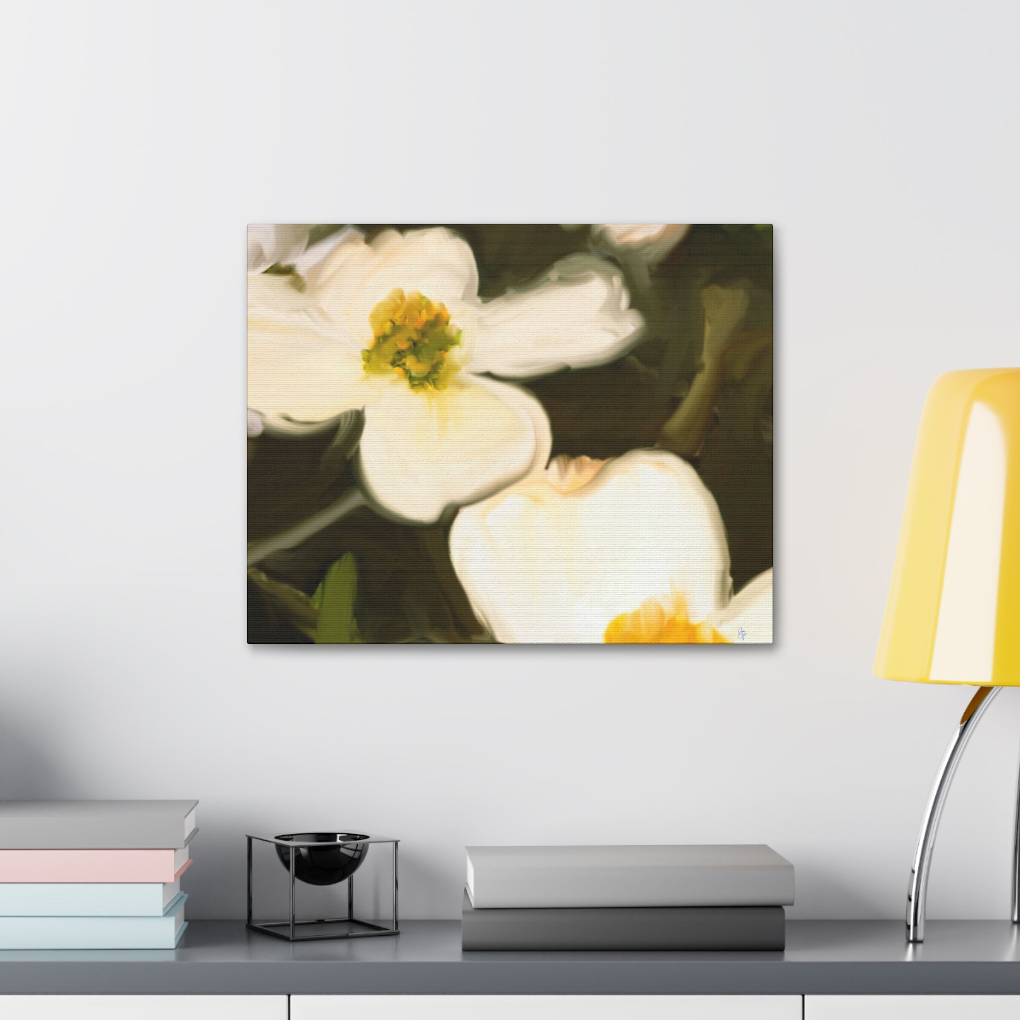 Davey Dogwood Park Palestine TX Canvas Wall Art