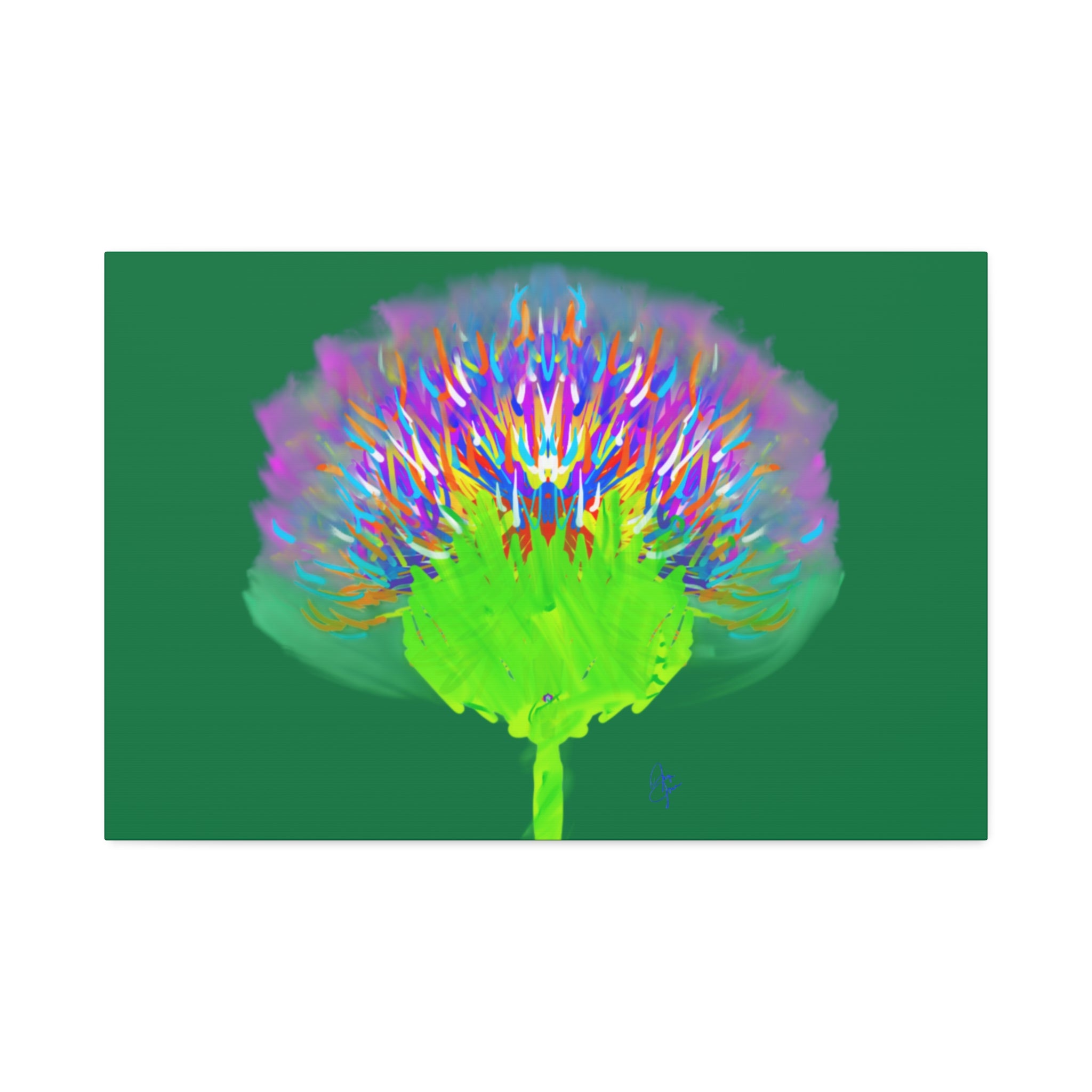 Vibrant Bloom Canvas