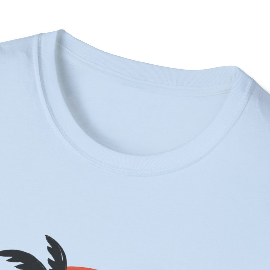 Sunset Palm T-Shirt — "Together at Sunset" Romantic Beach Tee