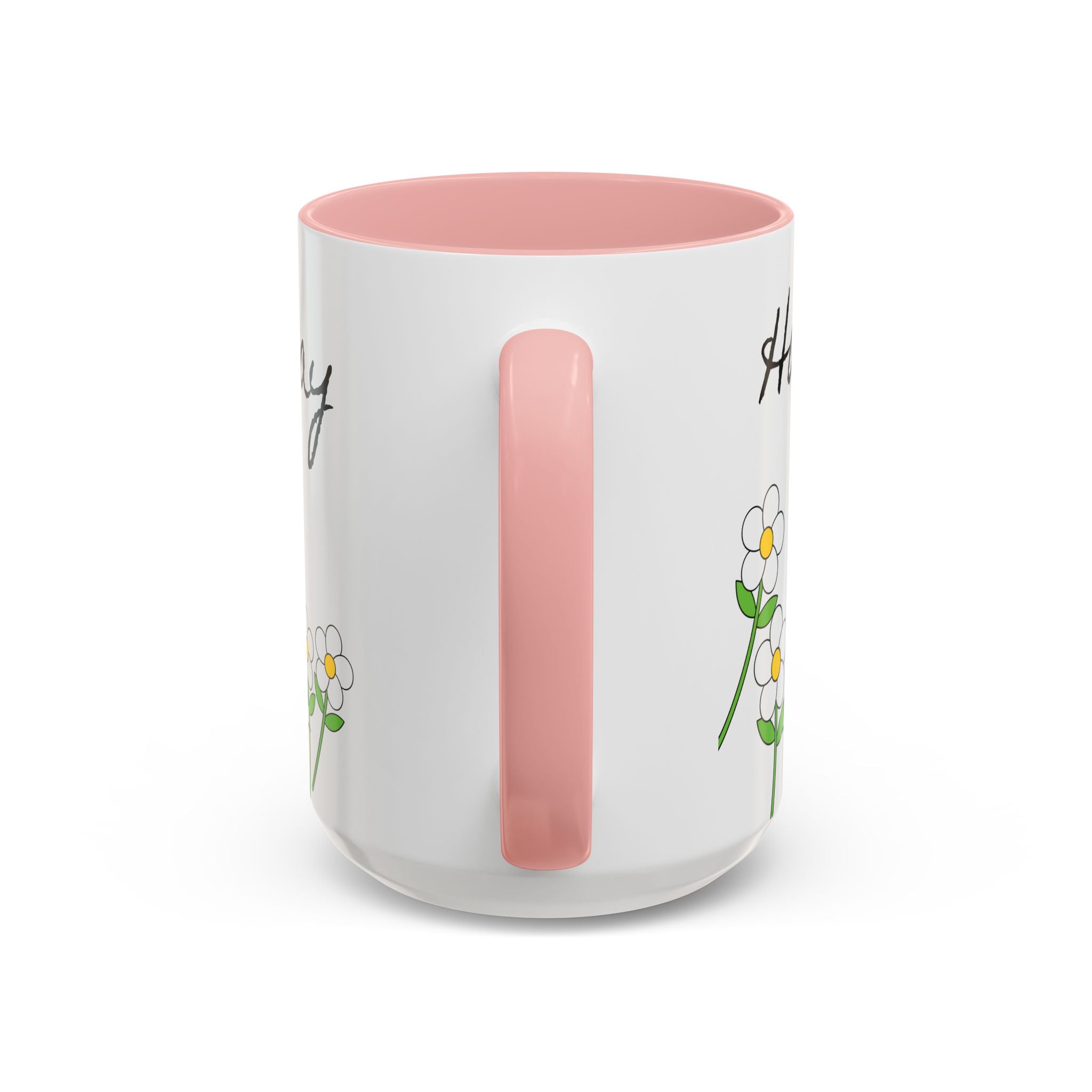 Lemon Bike Coffee Mug — 'Happy Day' Accent Ceramic Mug (11/15oz)