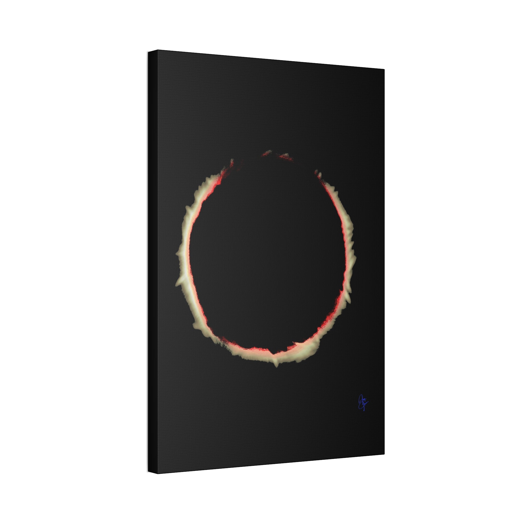 Solar Eclipse Canvas Stretched 1.5" — Wall Art Print