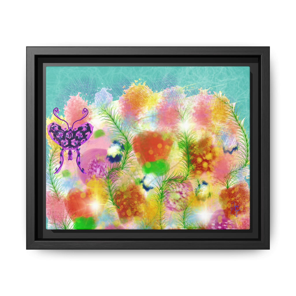 Matte Canvas, Framed (Multi-color)