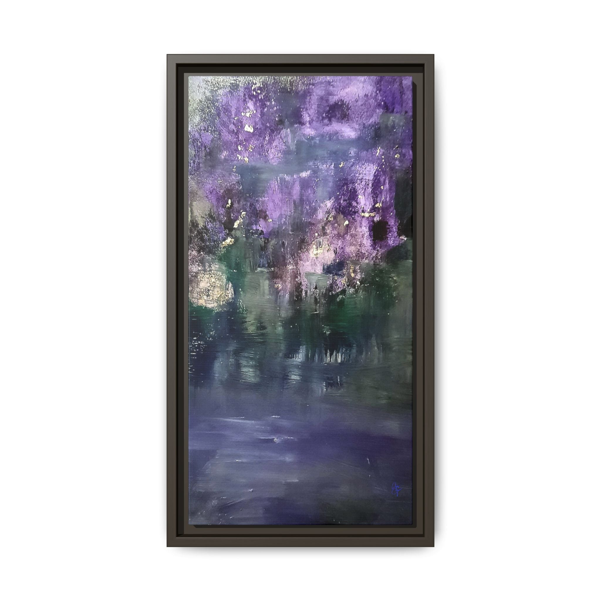 Impressionism Vibes Matte Canvas Print (Framed)
