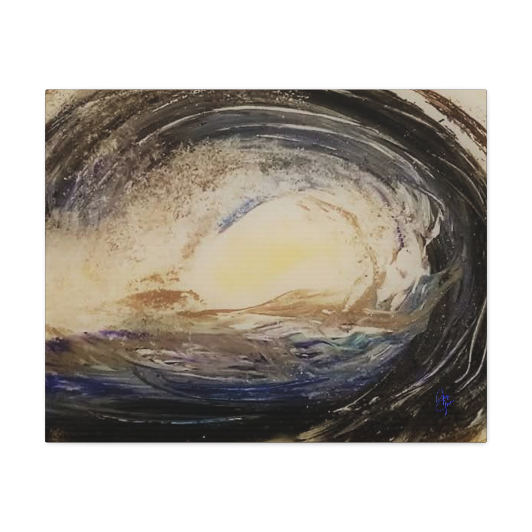 Surf the Waves Matte Canvas Wall Art — Stretched 1.25"
