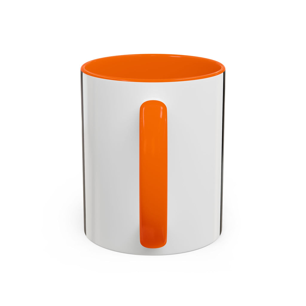 Abstract 'Live Your Life' Accent Coffee Mug — Colorful Artistic Ceramic Mug (11/15oz)