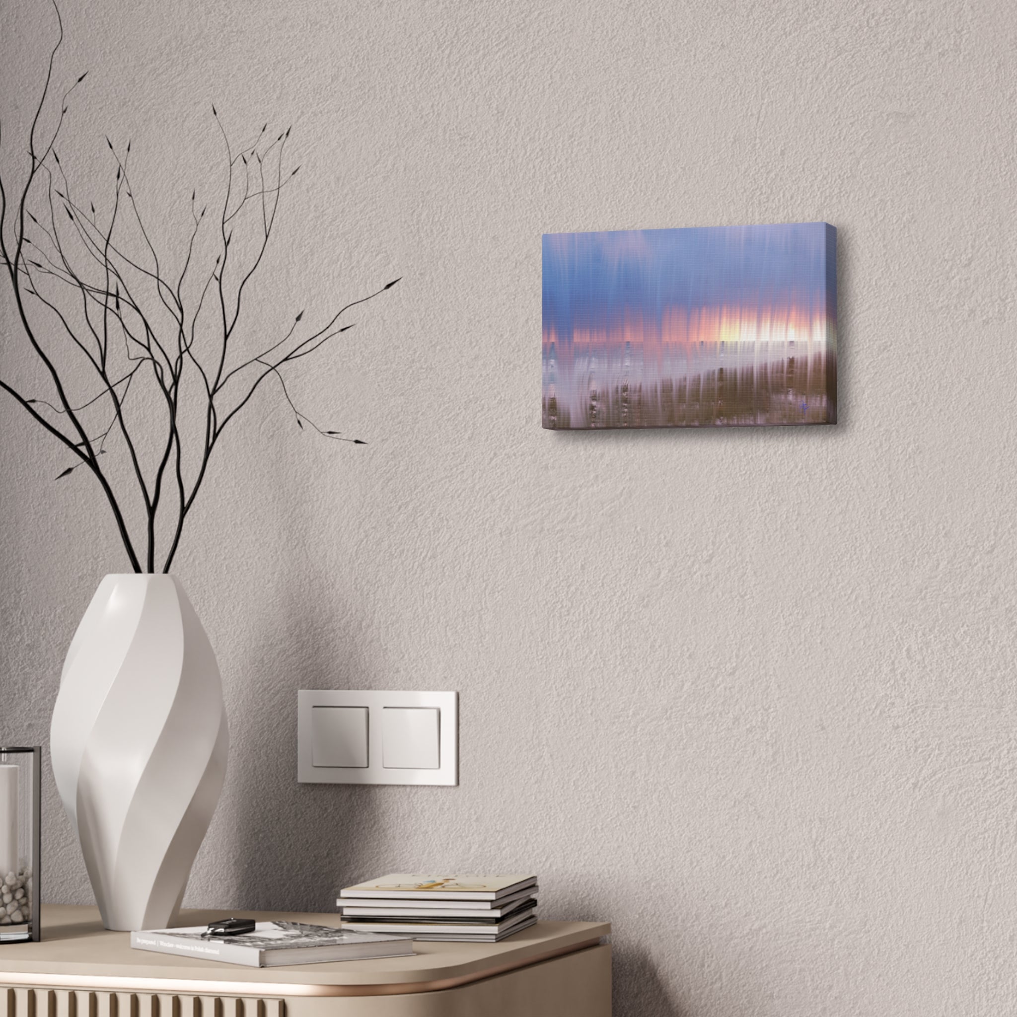 Abstract Sunset Canvas Print — Stretched 1.5"
