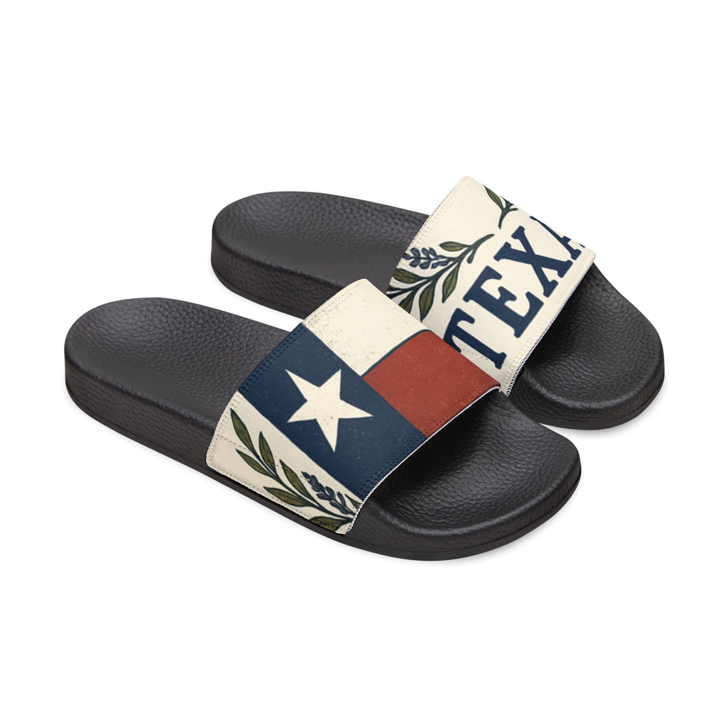 Stylish Women's Removable-Strap Sandals with Tropical Design 1