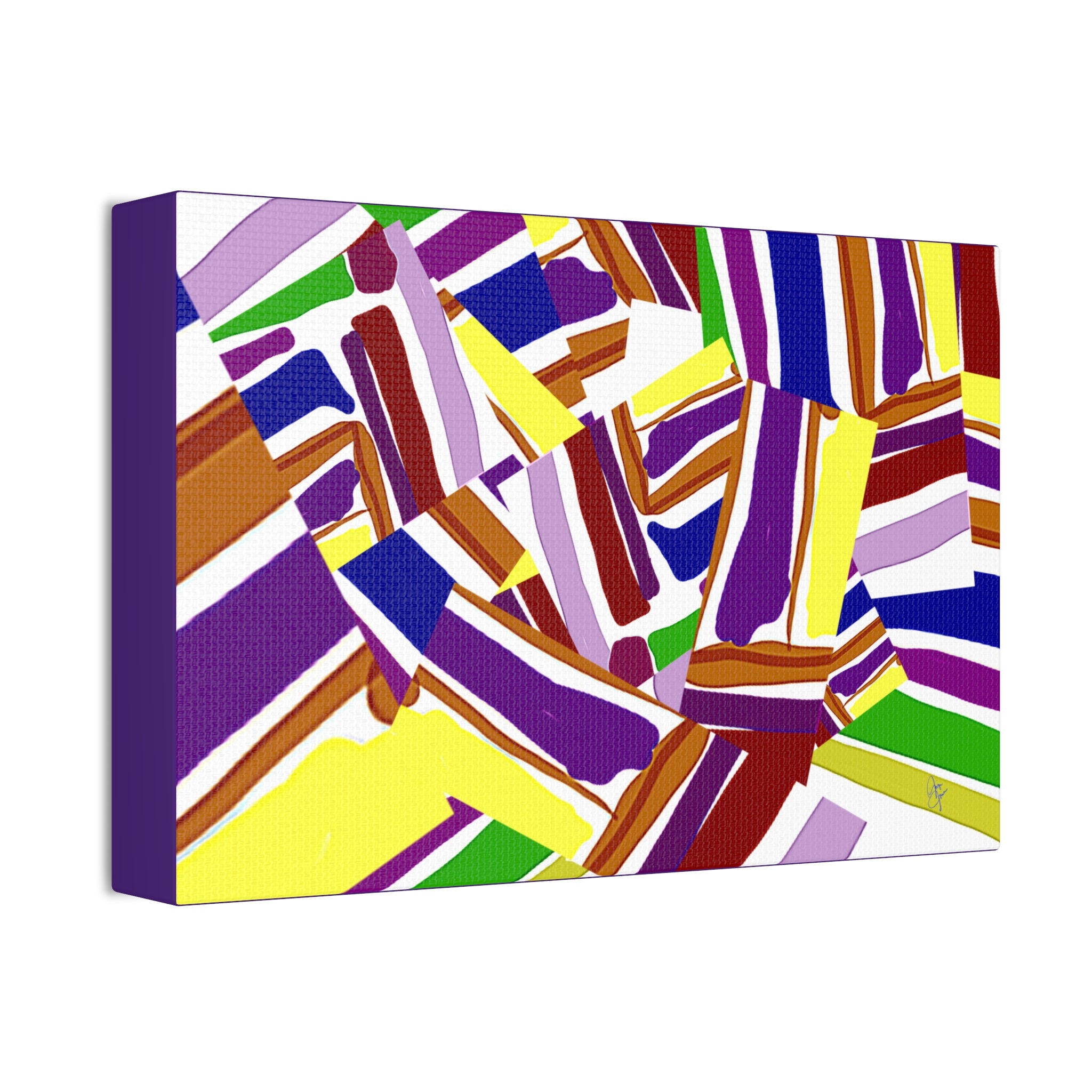 Candy Store Canvas Stretched Wall Art