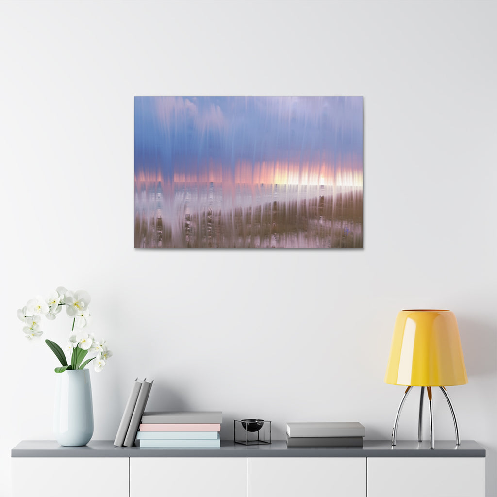Abstract Sunset Canvas Print — Stretched 1.5"