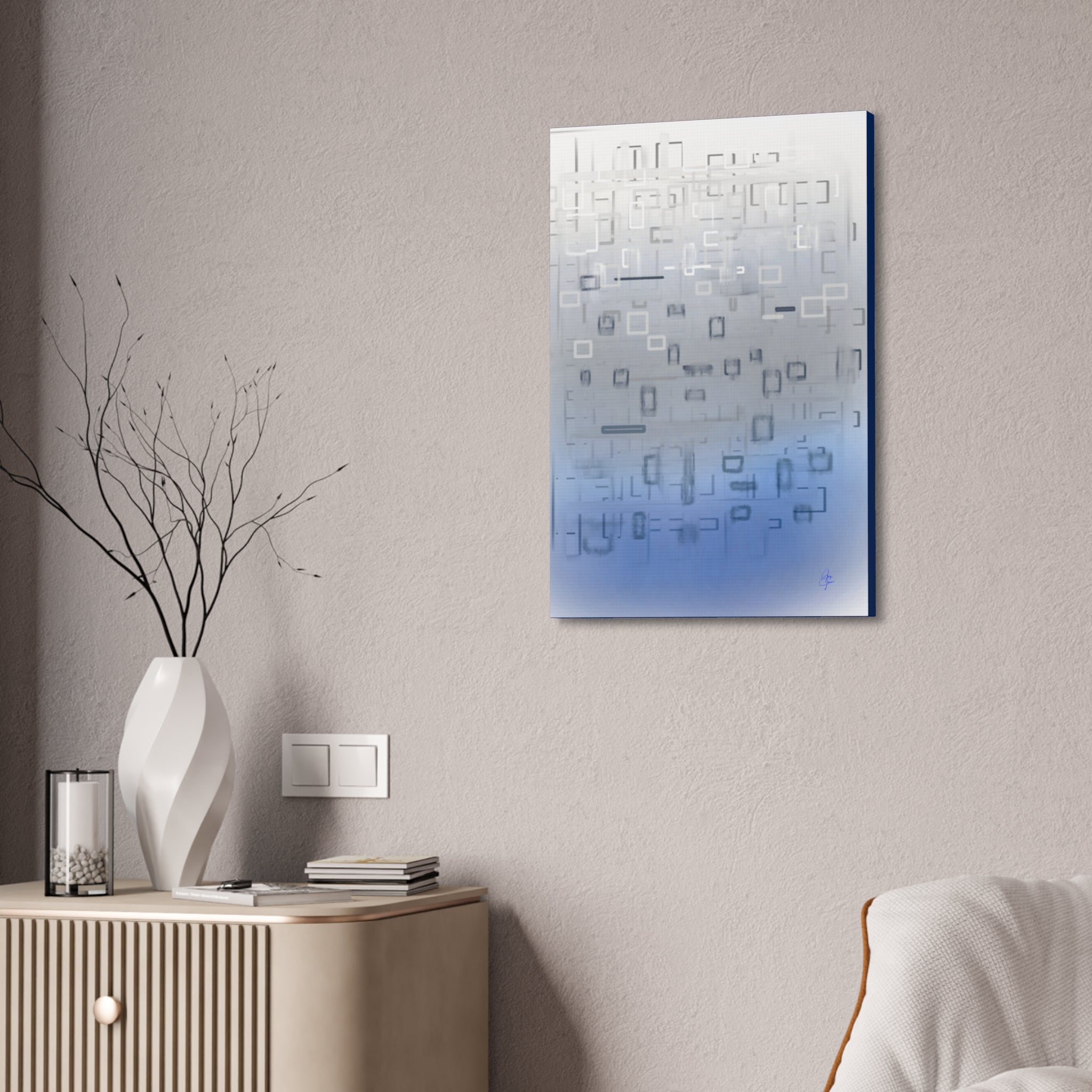 Modern Home & Office Canvas Stretched Wall Art