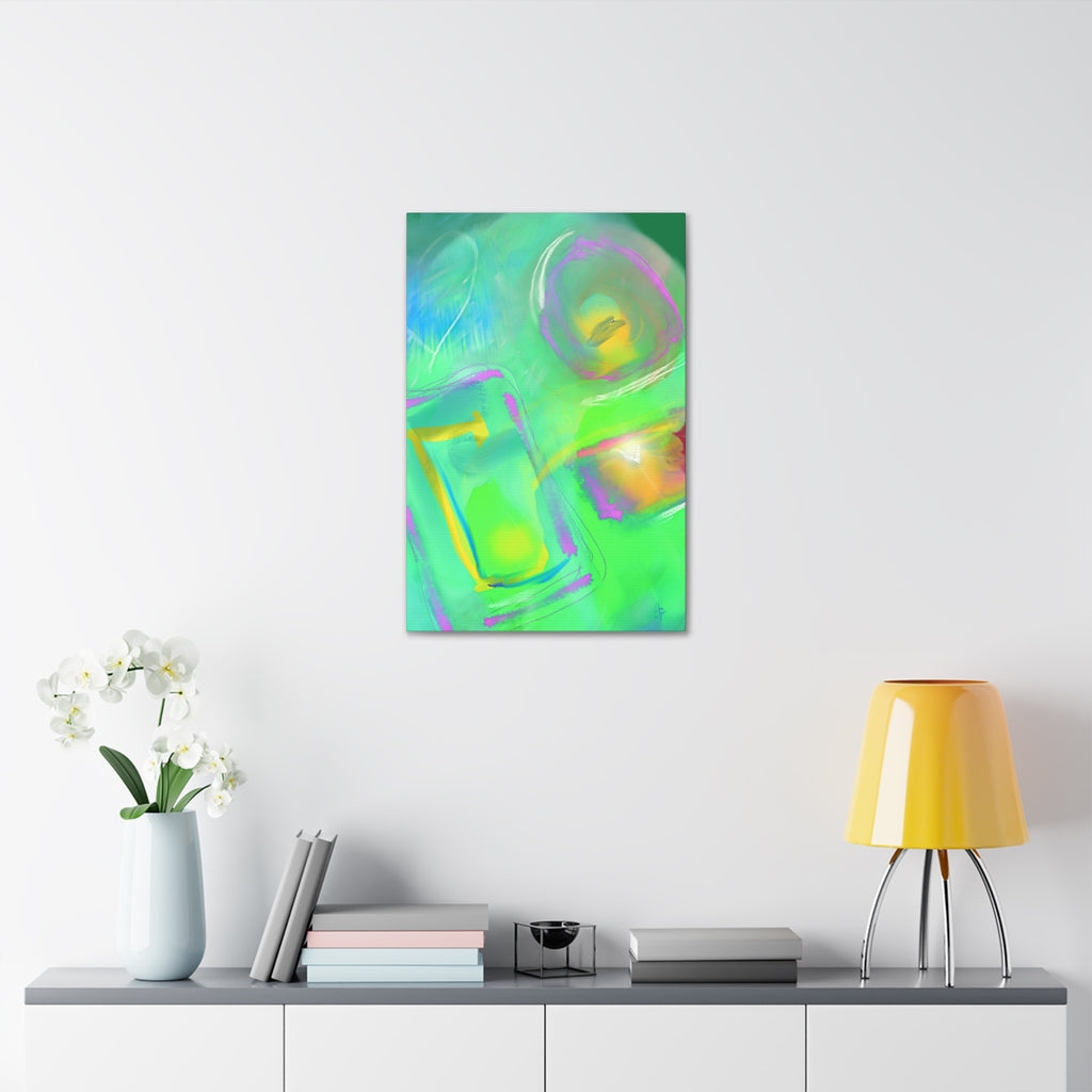 Inspirational Wall Canvas — “Love Is Sometimes Difficult to Recognize”
