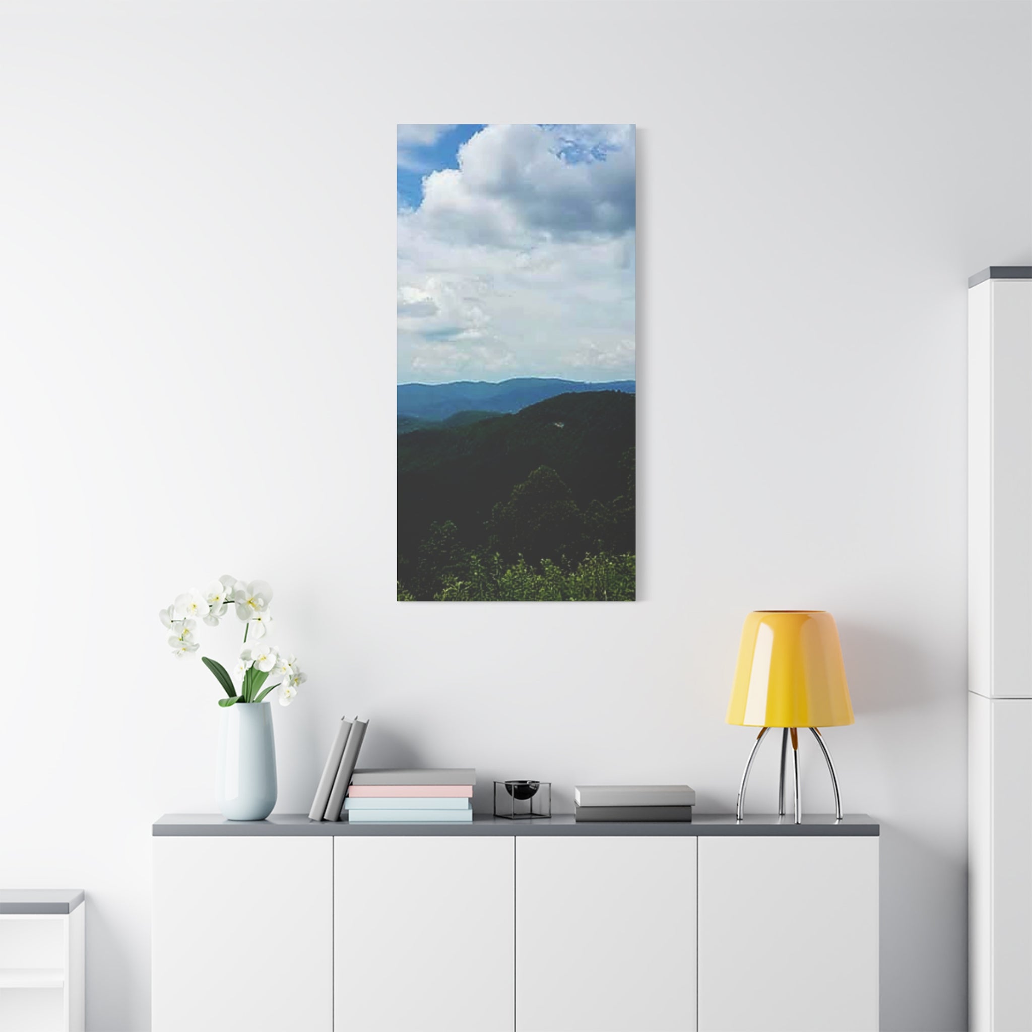 Blue Ridge Mountains Canvas Print — Matte Stretched Wall Art