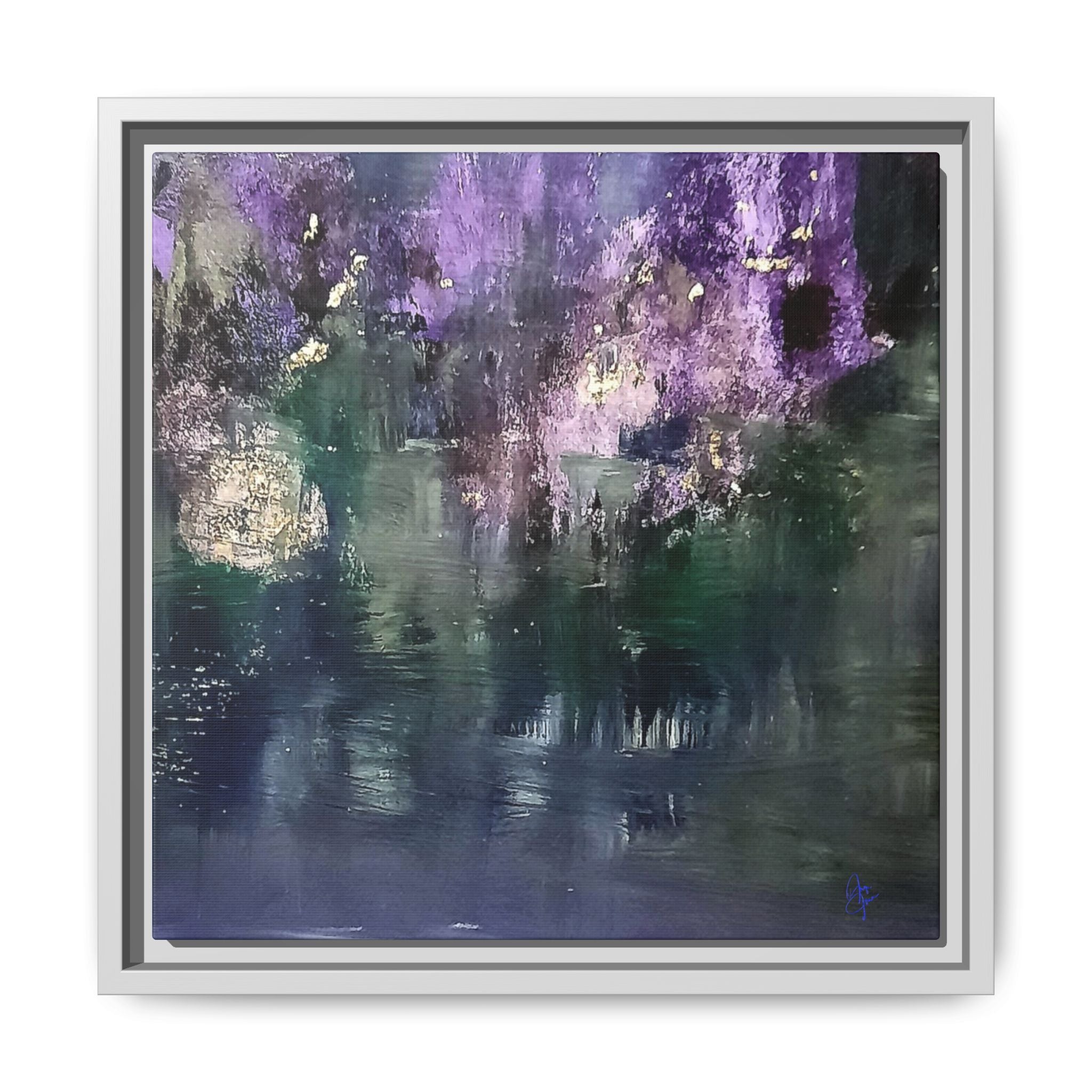 Impressionism Vibes Matte Canvas Print (Framed)