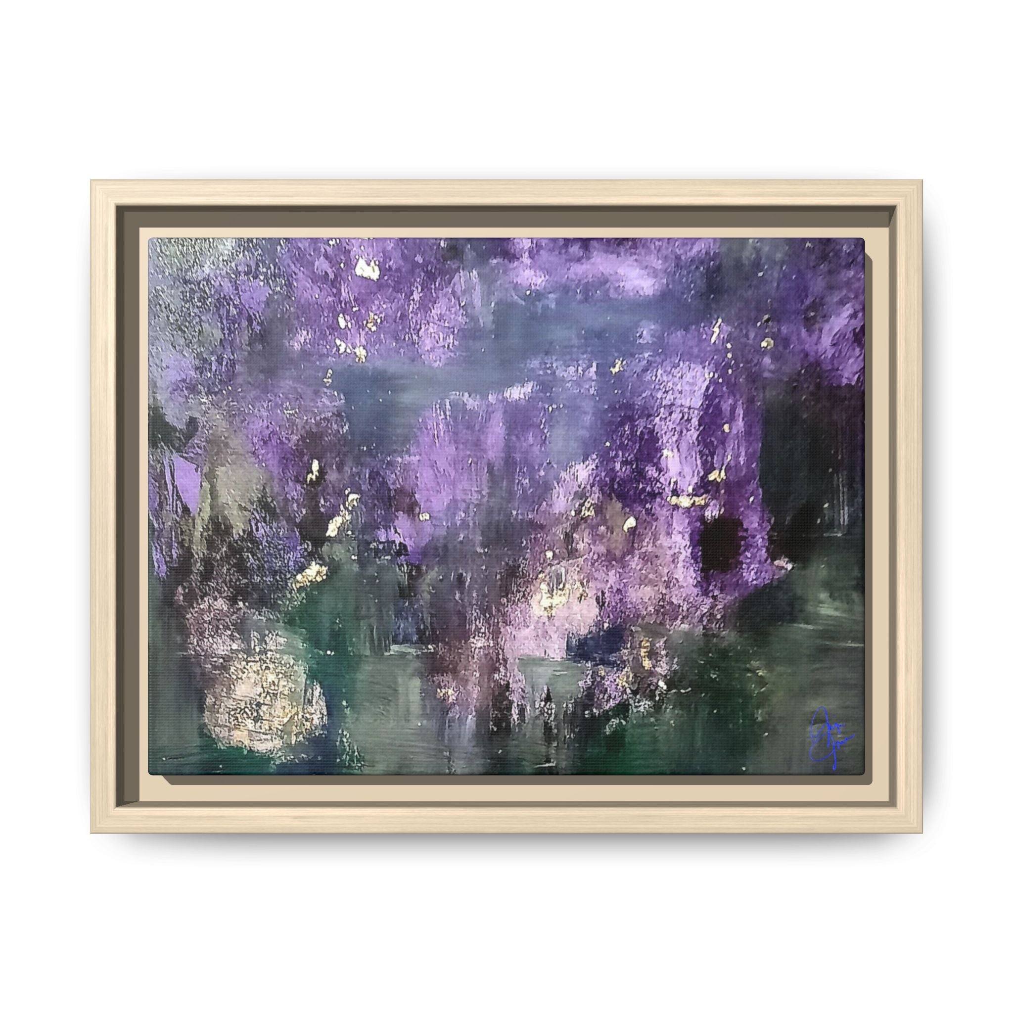 Impressionism Vibes Matte Canvas Print (Framed)