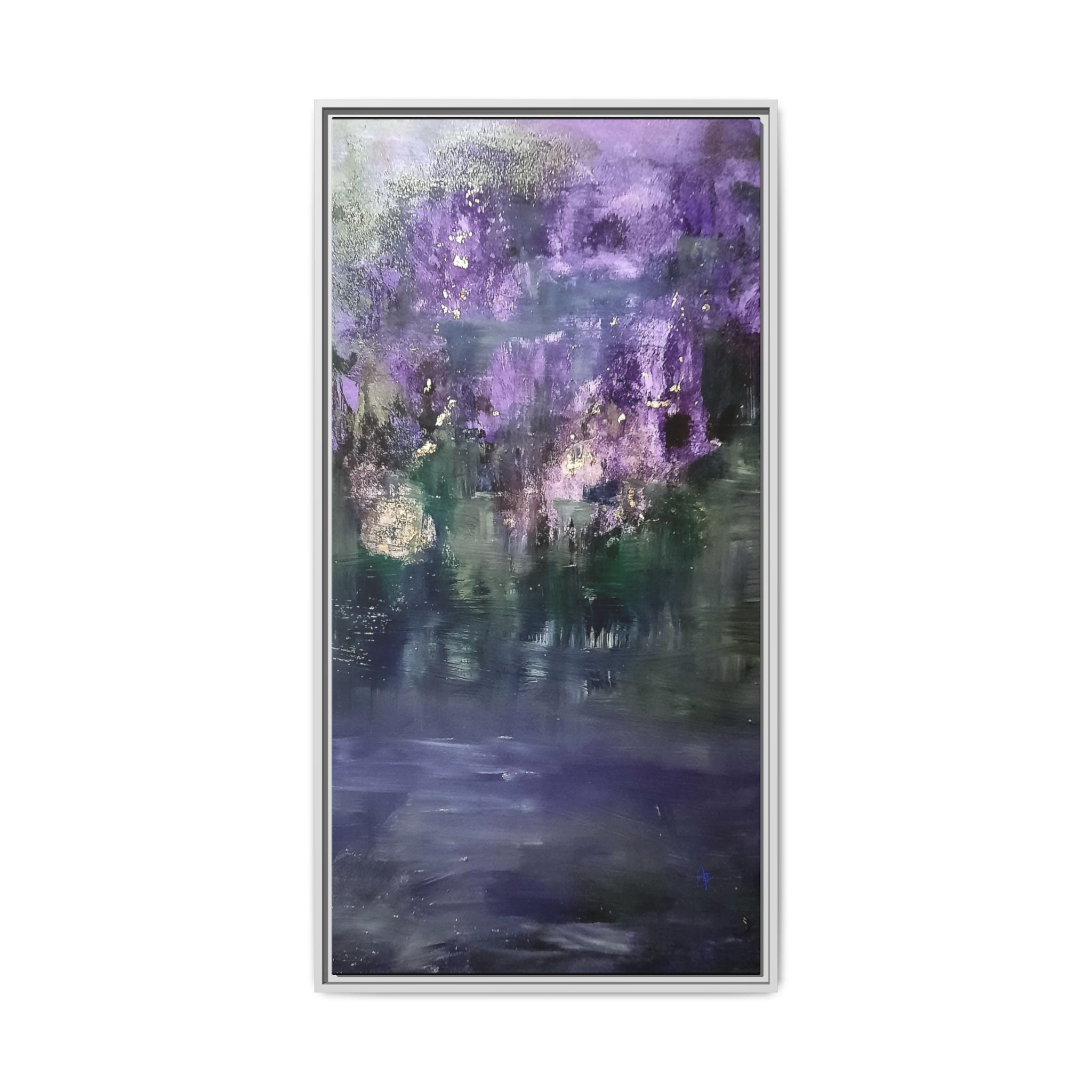 Impressionism Vibes Matte Canvas Print (Framed)