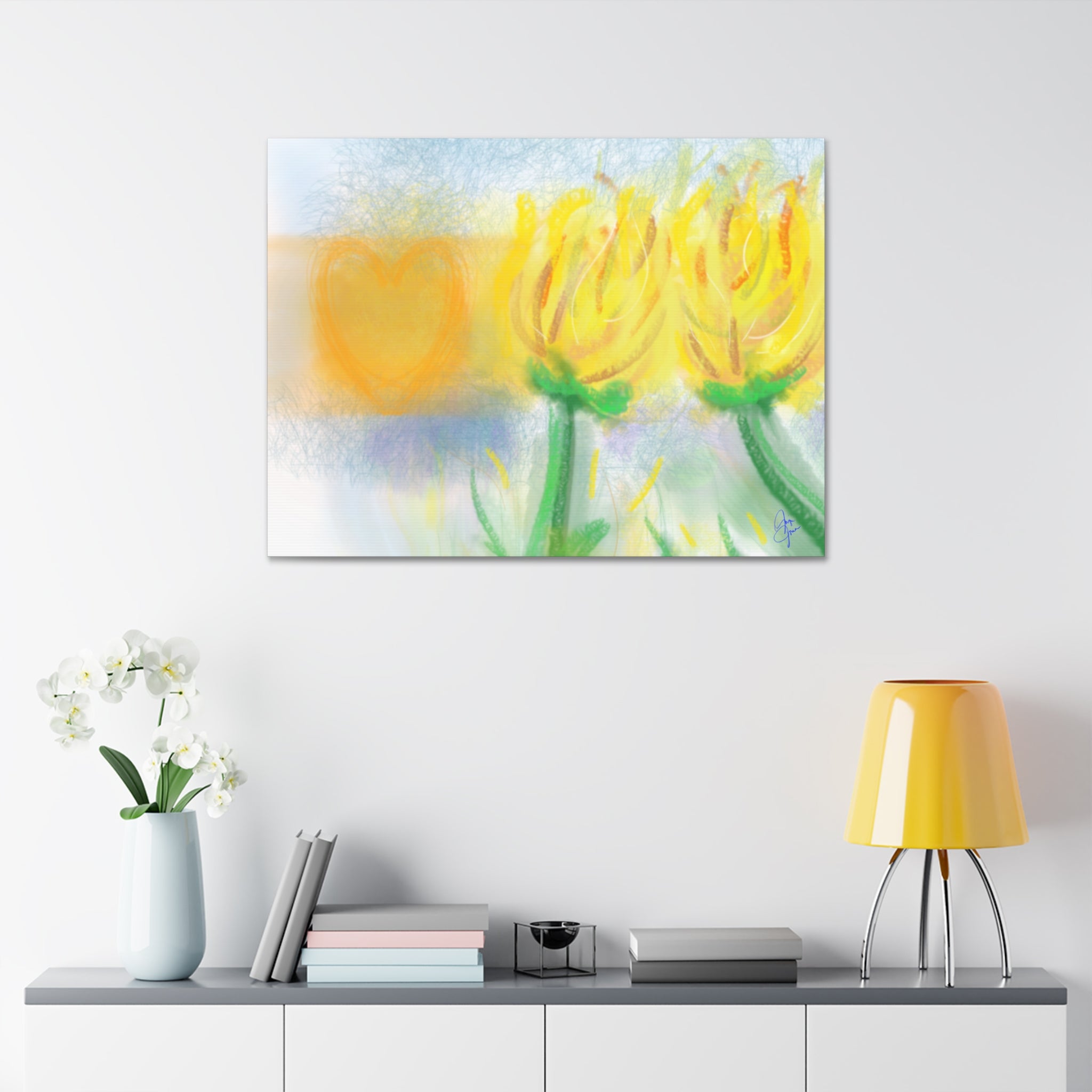 Love Is in the Air Canvas