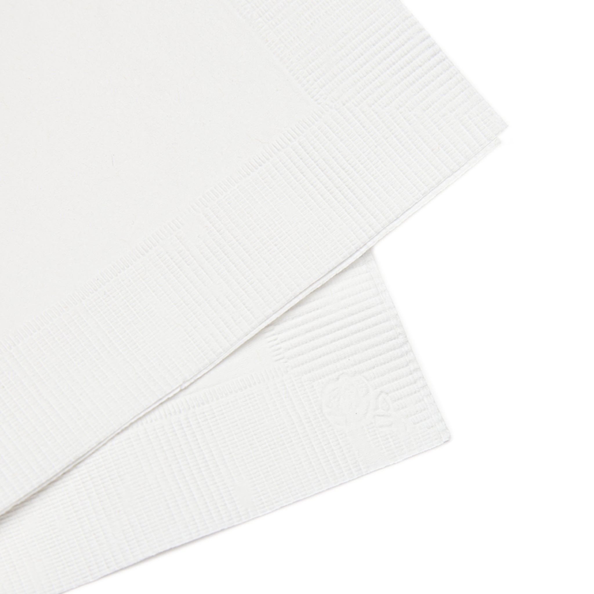 Seashell Spiral Cocktail Napkins — Ocean Watercolor Party Napkins