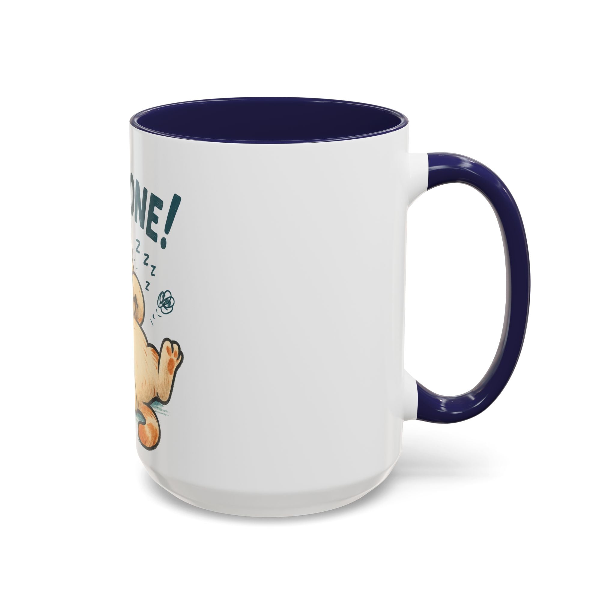I’m Done! Cat Coffee Mug — Funny Sleepy Cat Accent Mug (11/15oz)