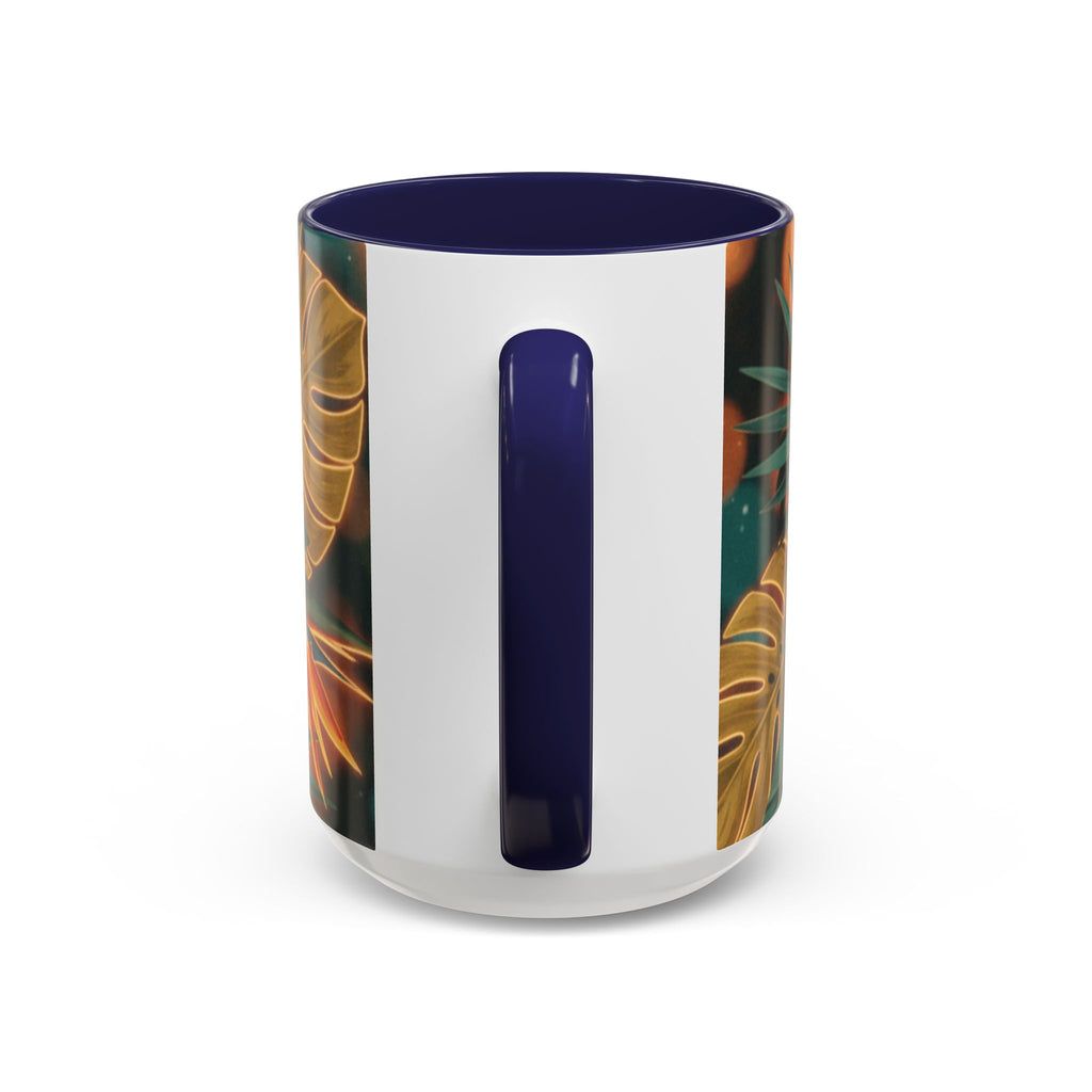 Hibiscus Tropical Coffee Mug — Floral Island Accent Mug (11/15 oz)