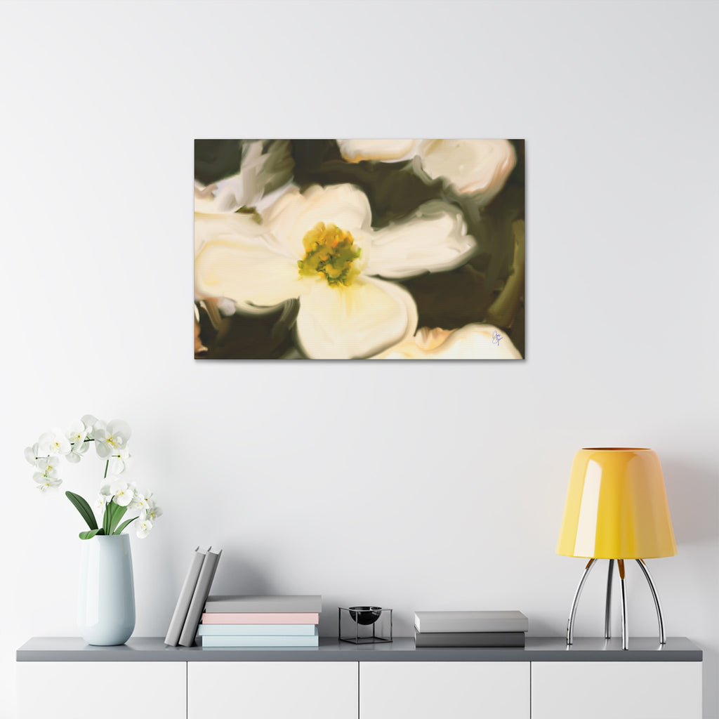 Davey Dogwood Park Palestine TX Canvas Wall Art