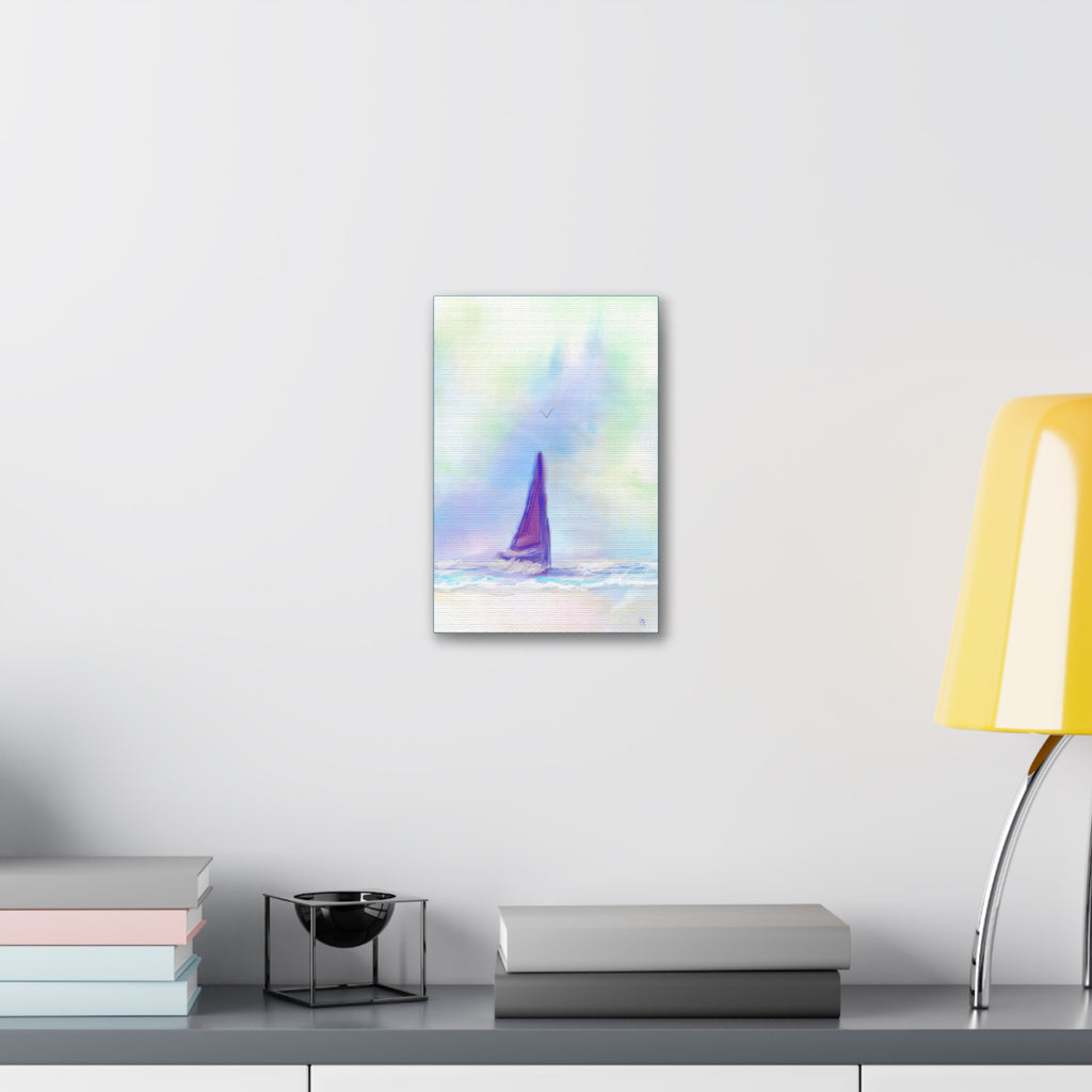 Sailboat Seascape Canvas