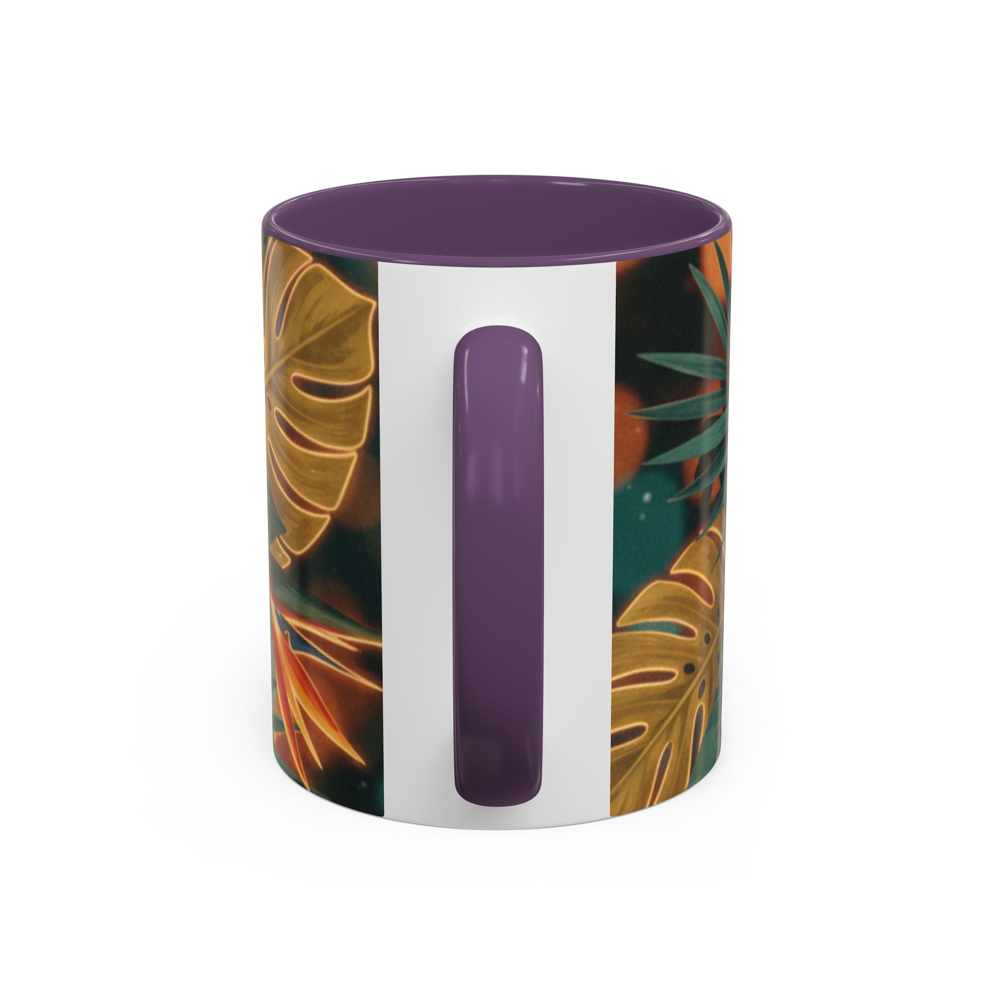 Hibiscus Tropical Coffee Mug — Floral Island Accent Mug (11/15 oz)