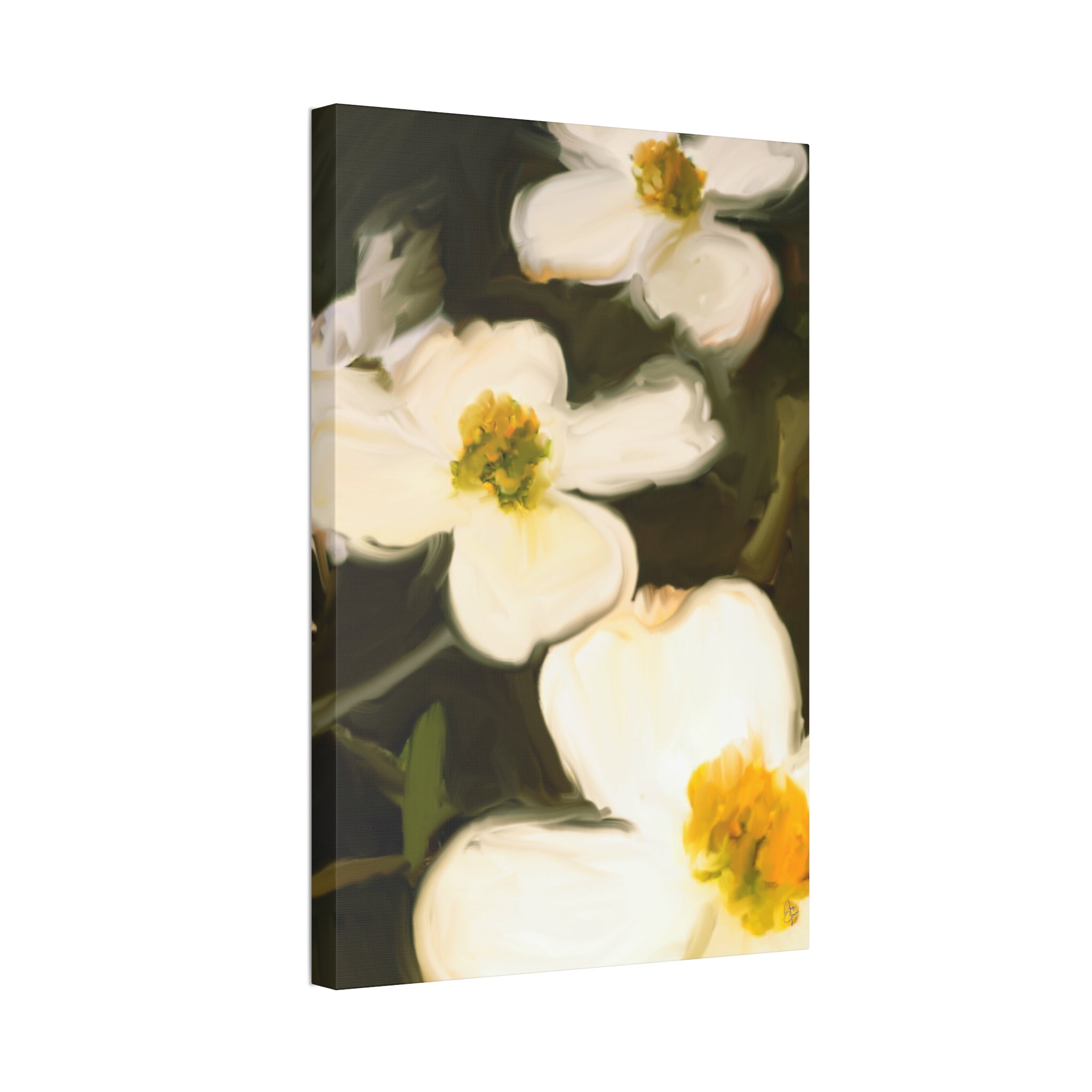 Davey Dogwood Park Palestine TX Canvas Wall Art